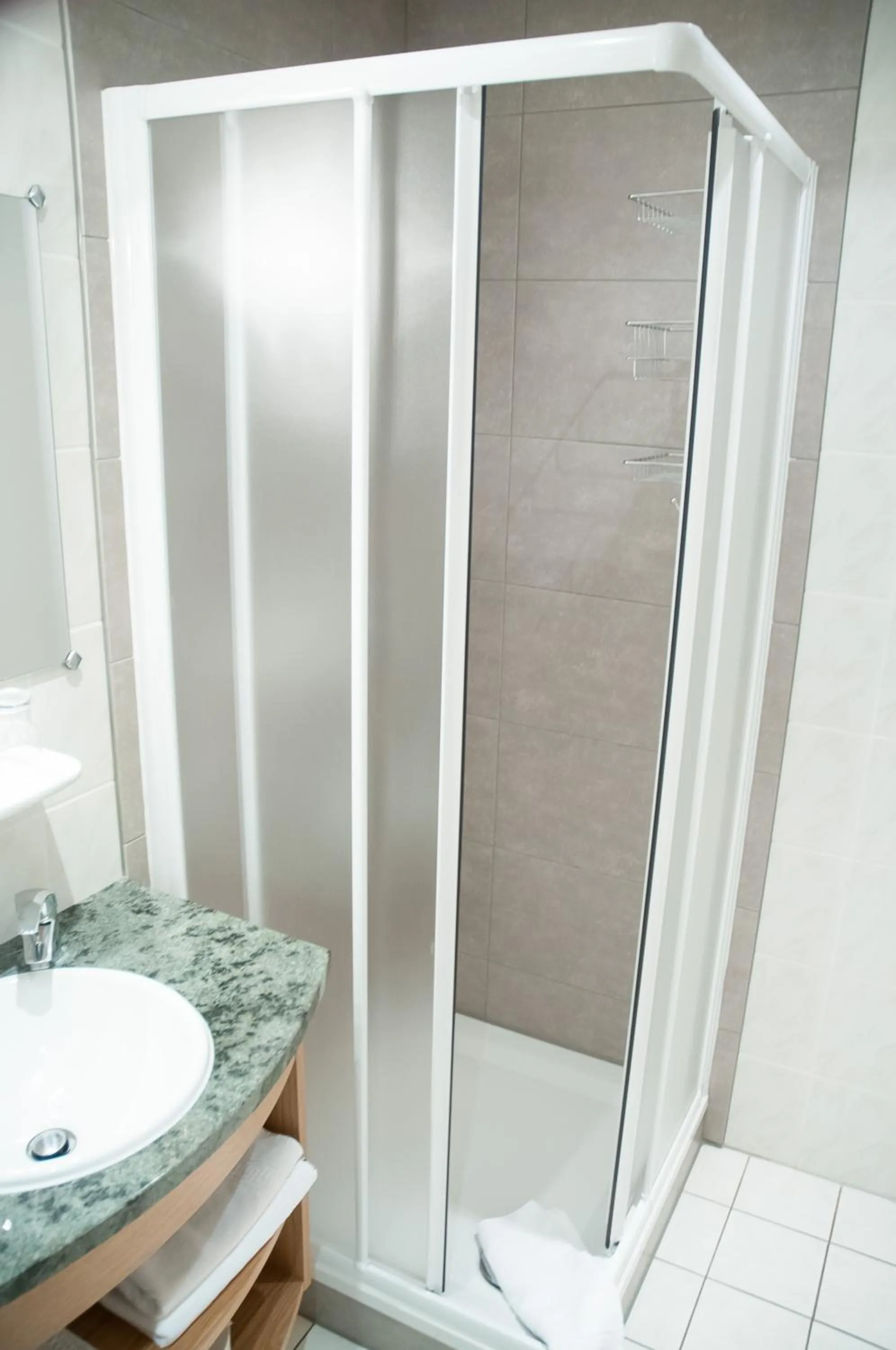 Bathroom in Hotel "Am Werl"