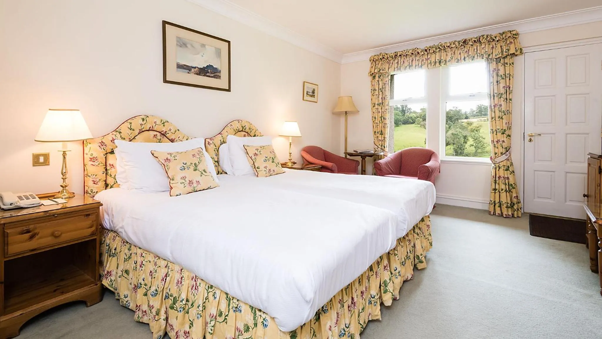 Bedroom, Bed in Ballathie House Hotel