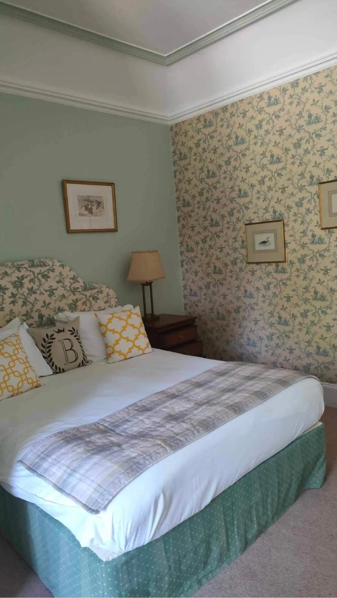 Bed in Ballathie House Hotel