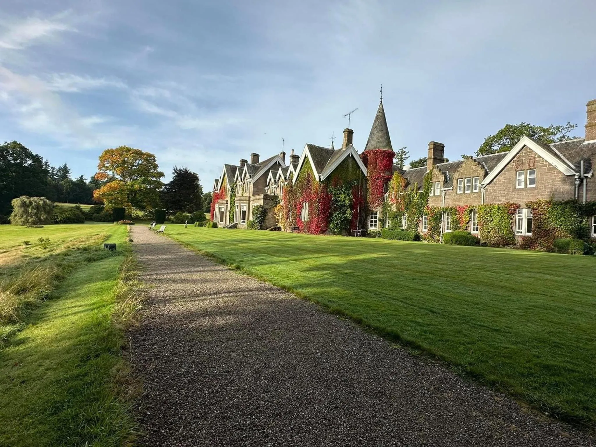 View (from property/room) in Ballathie House Hotel