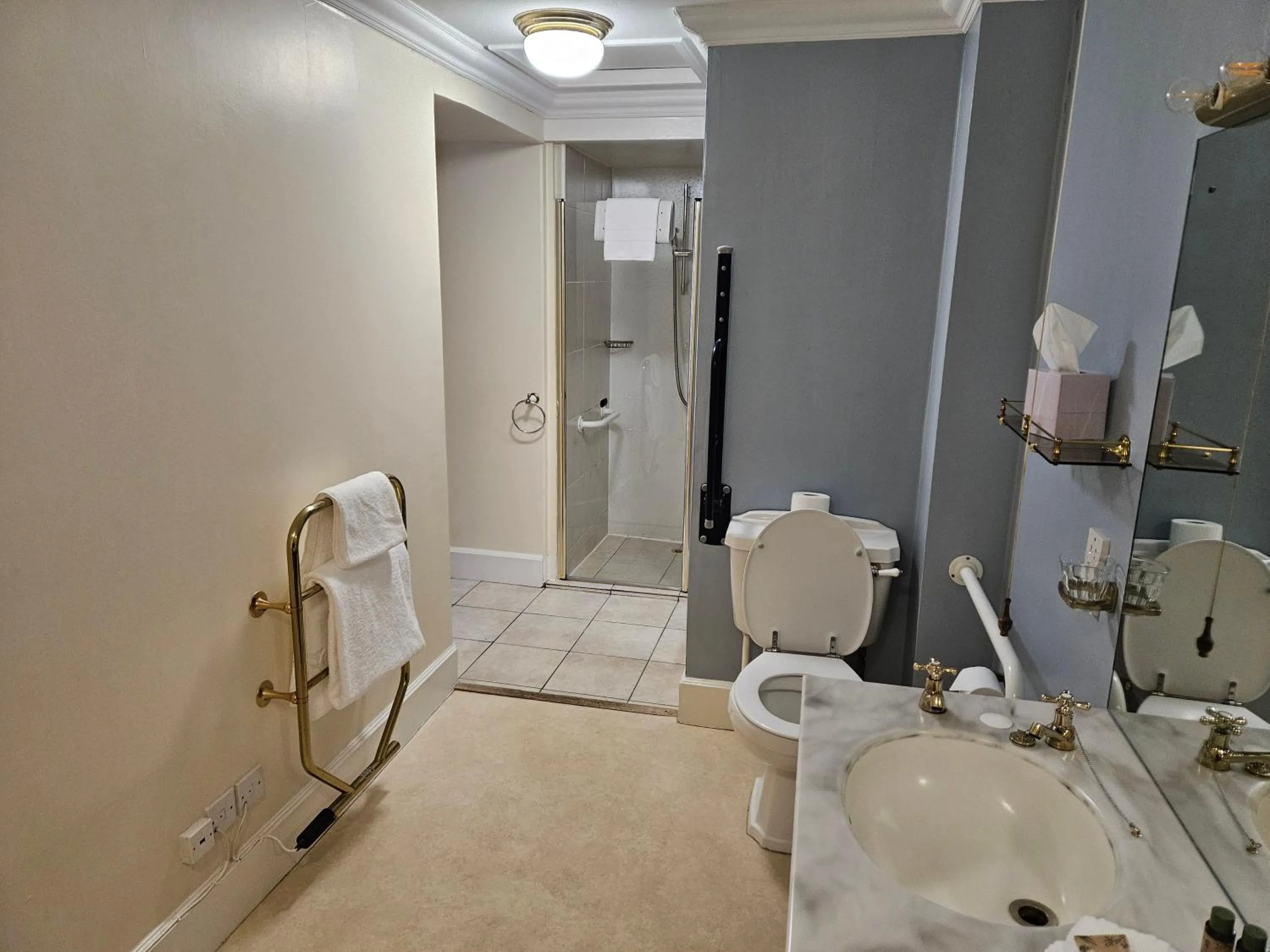 Bathroom in Ballathie House Hotel