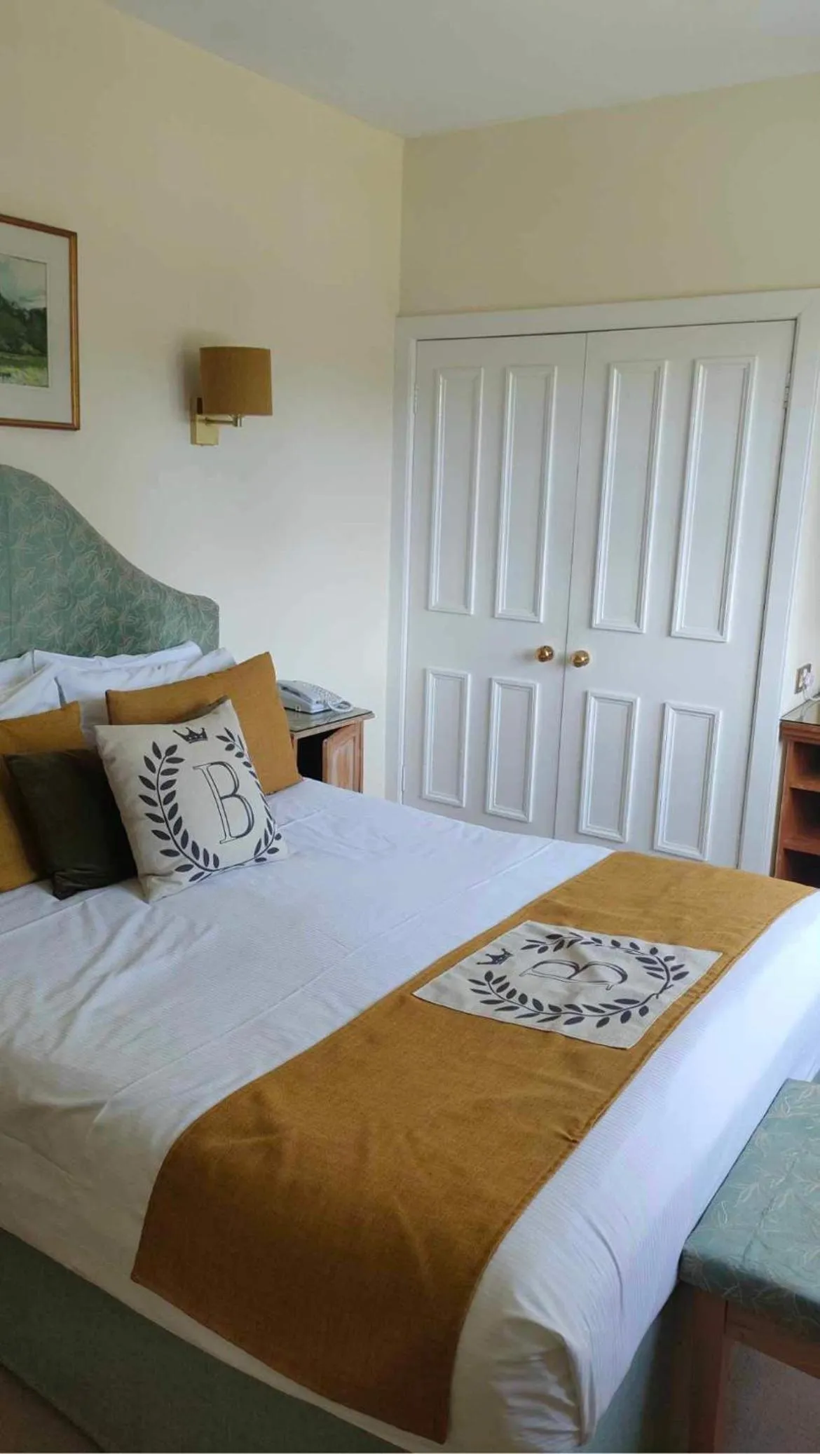 Bed in Ballathie House Hotel