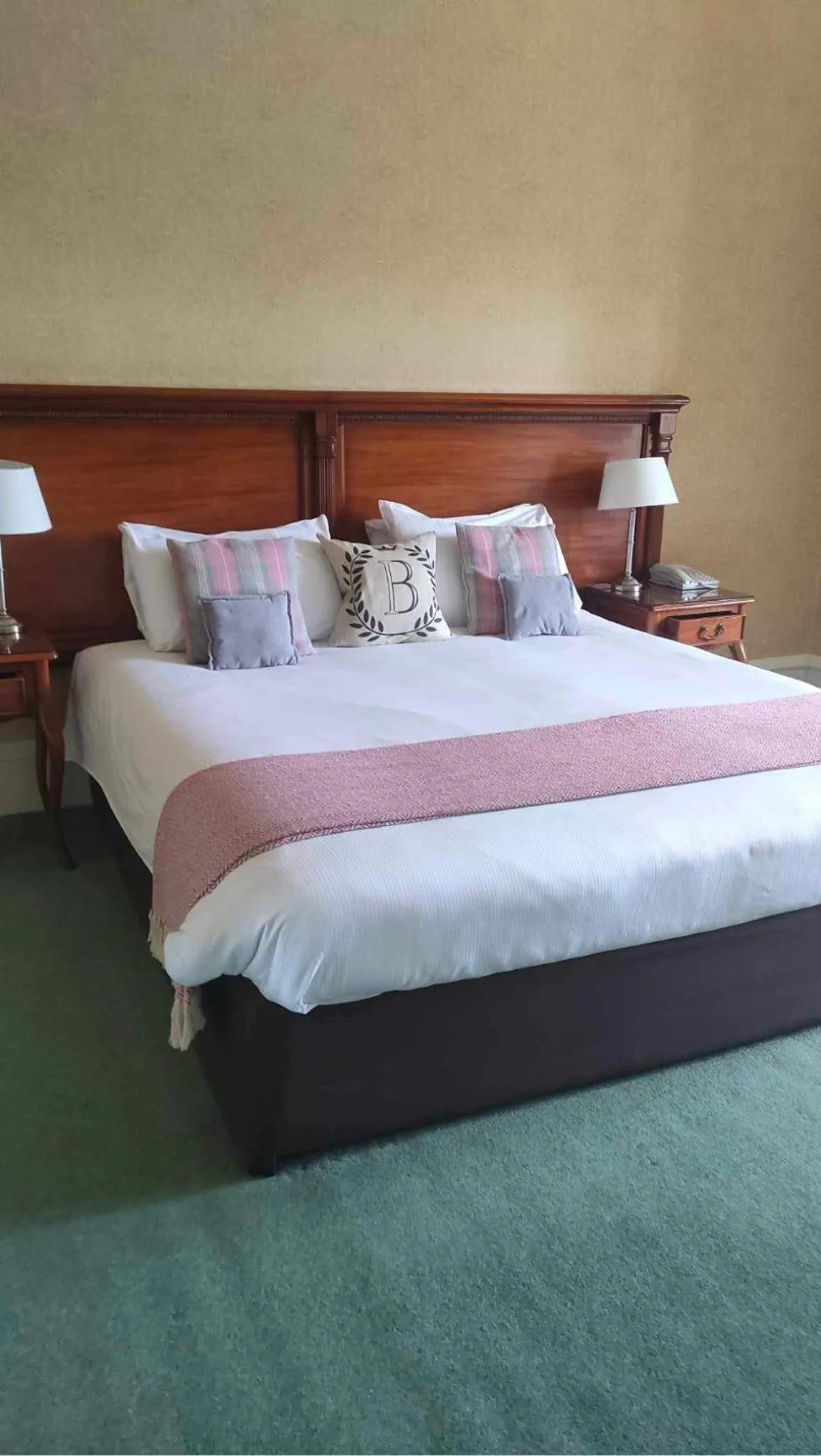 Bed in Ballathie House Hotel