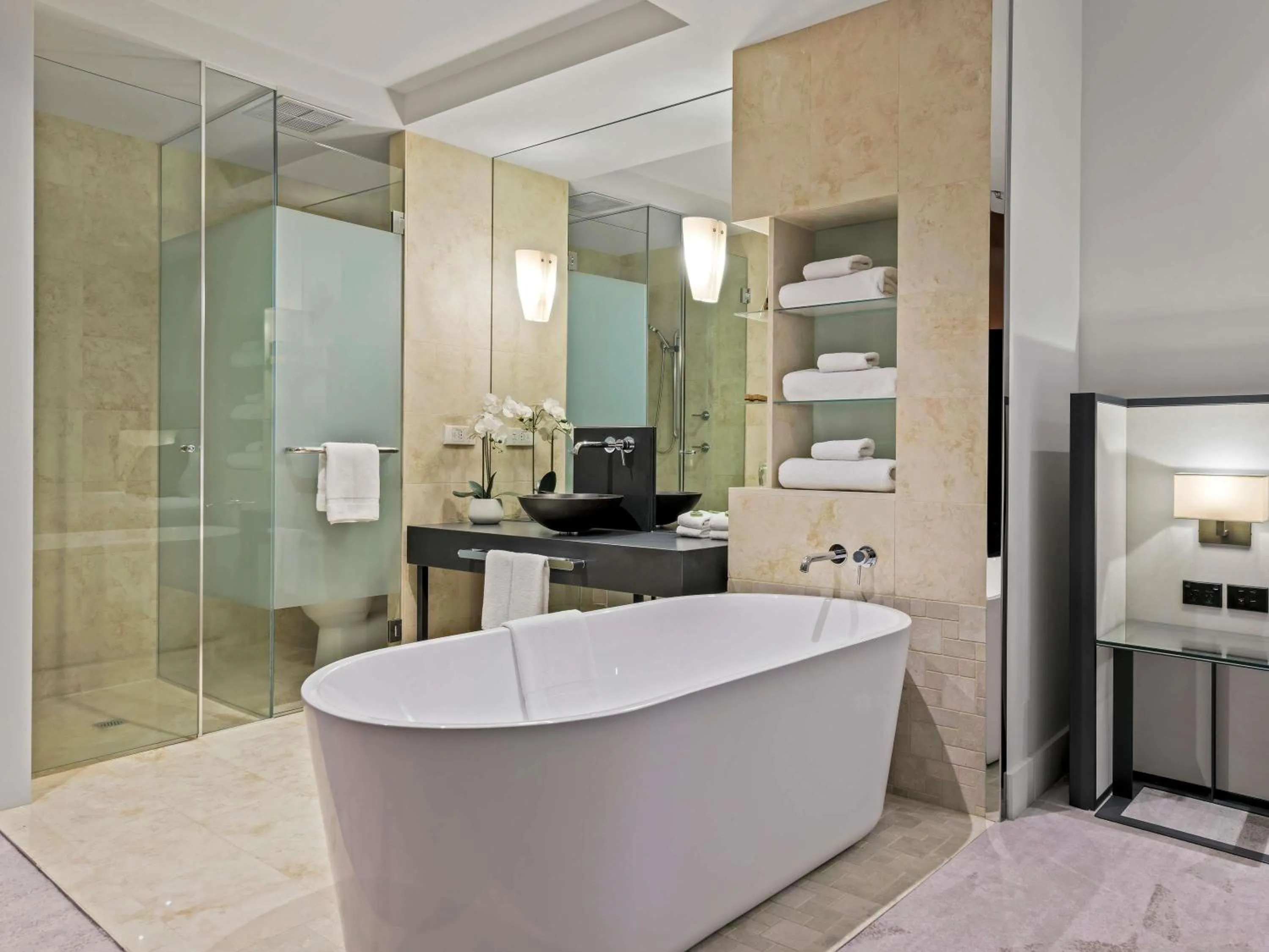 Bedroom in Peppers Waymouth Hotel