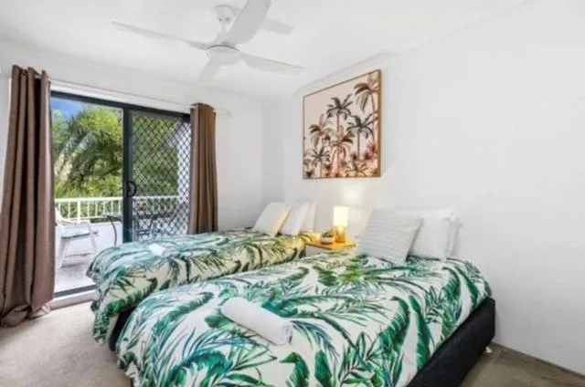 Bed in Noosa Keys Apartments