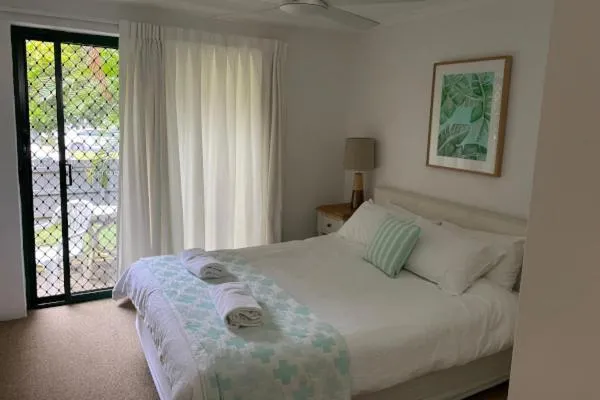 Bed in Noosa Keys Apartments