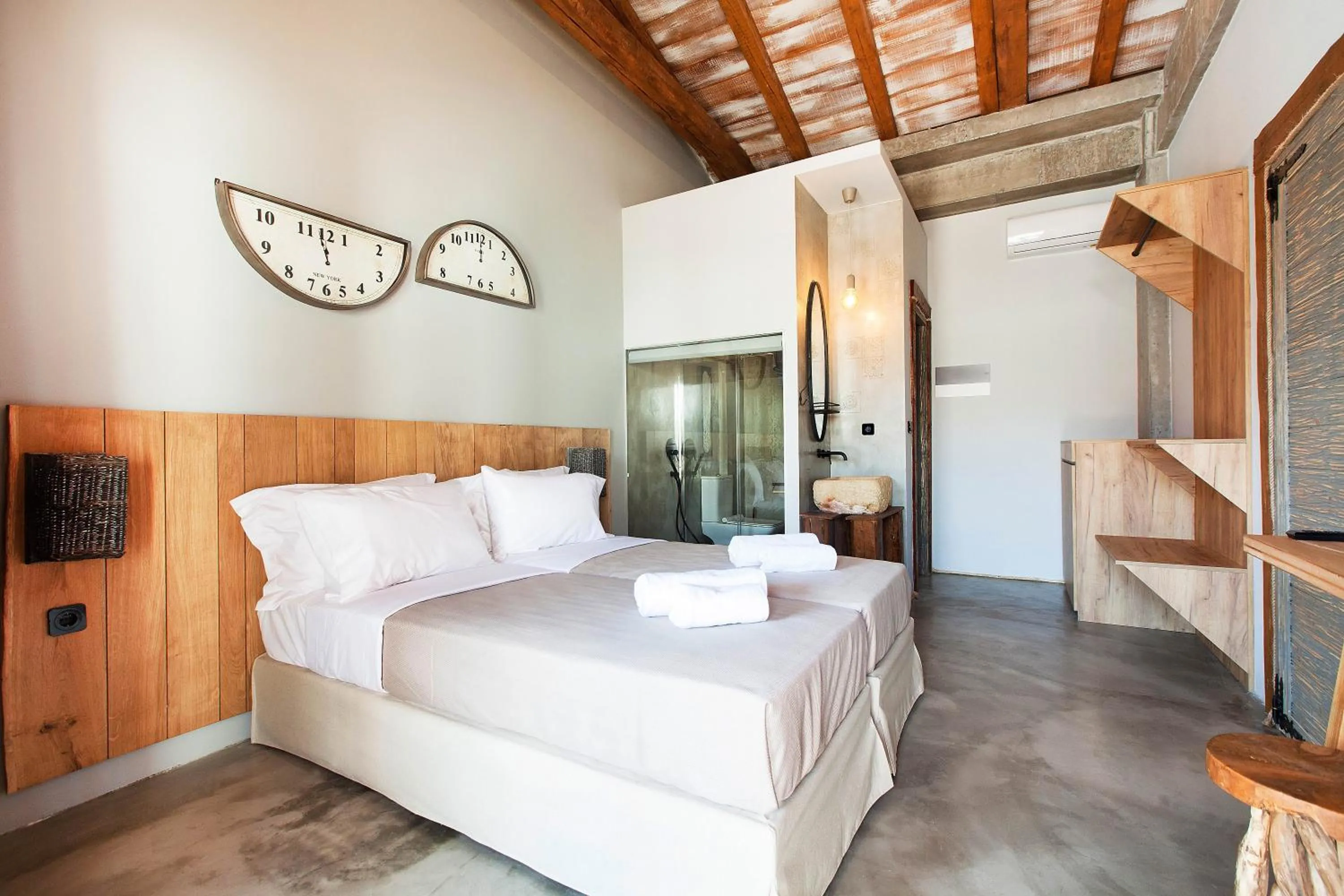 Bed in Casa Afytos - Adults Only