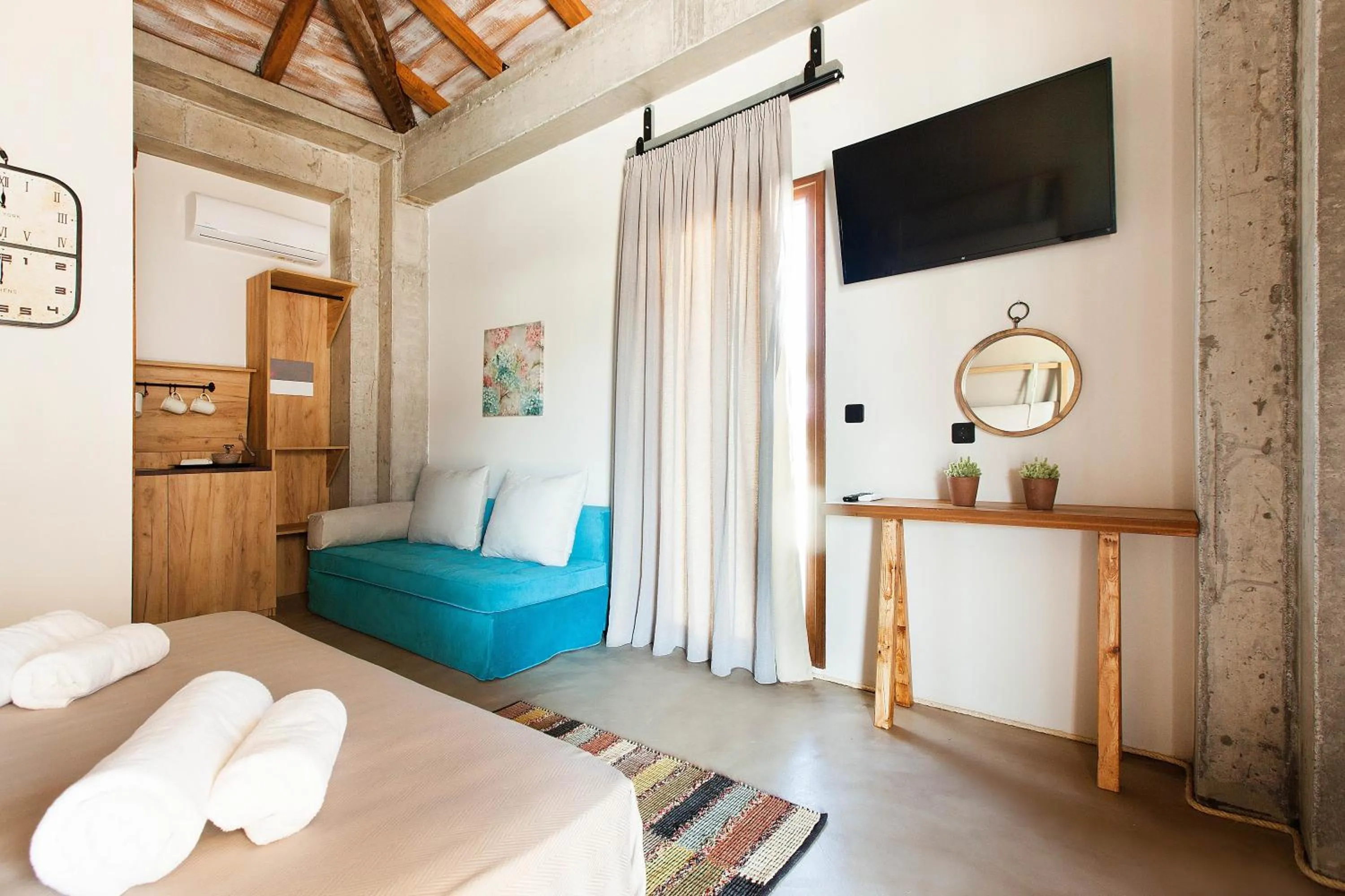 Bed in Casa Afytos - Adults Only