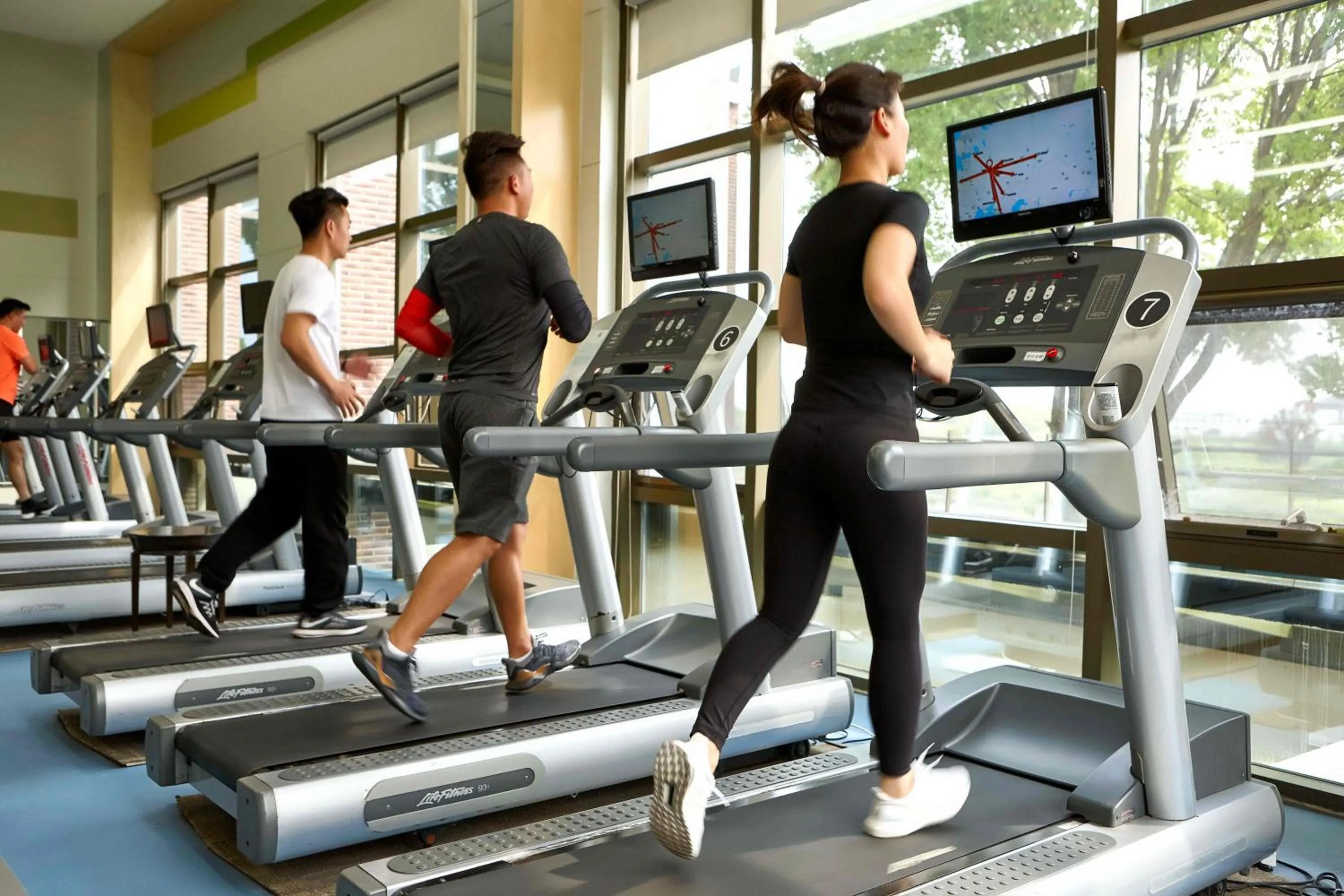 Fitness centre/facilities in Suzhou Tongli Lake View Hotel