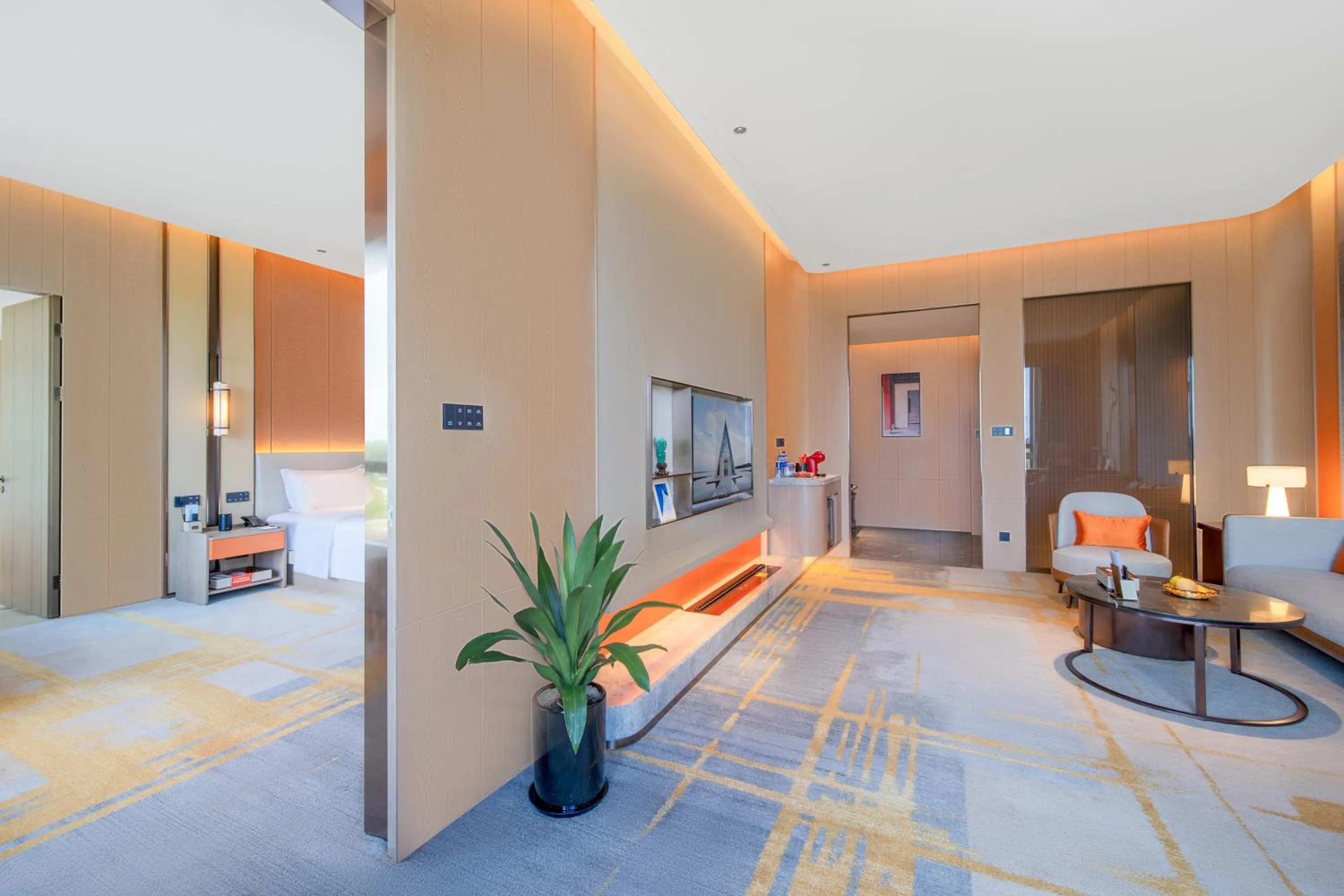 Photo of the whole room in Suzhou Tongli Lake View Hotel