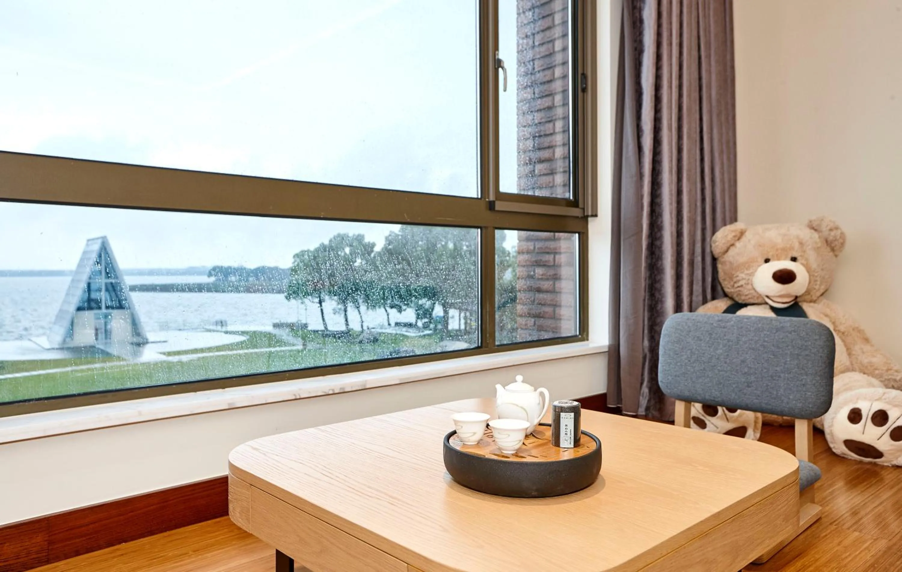 Living room in Suzhou Tongli Lake View Hotel