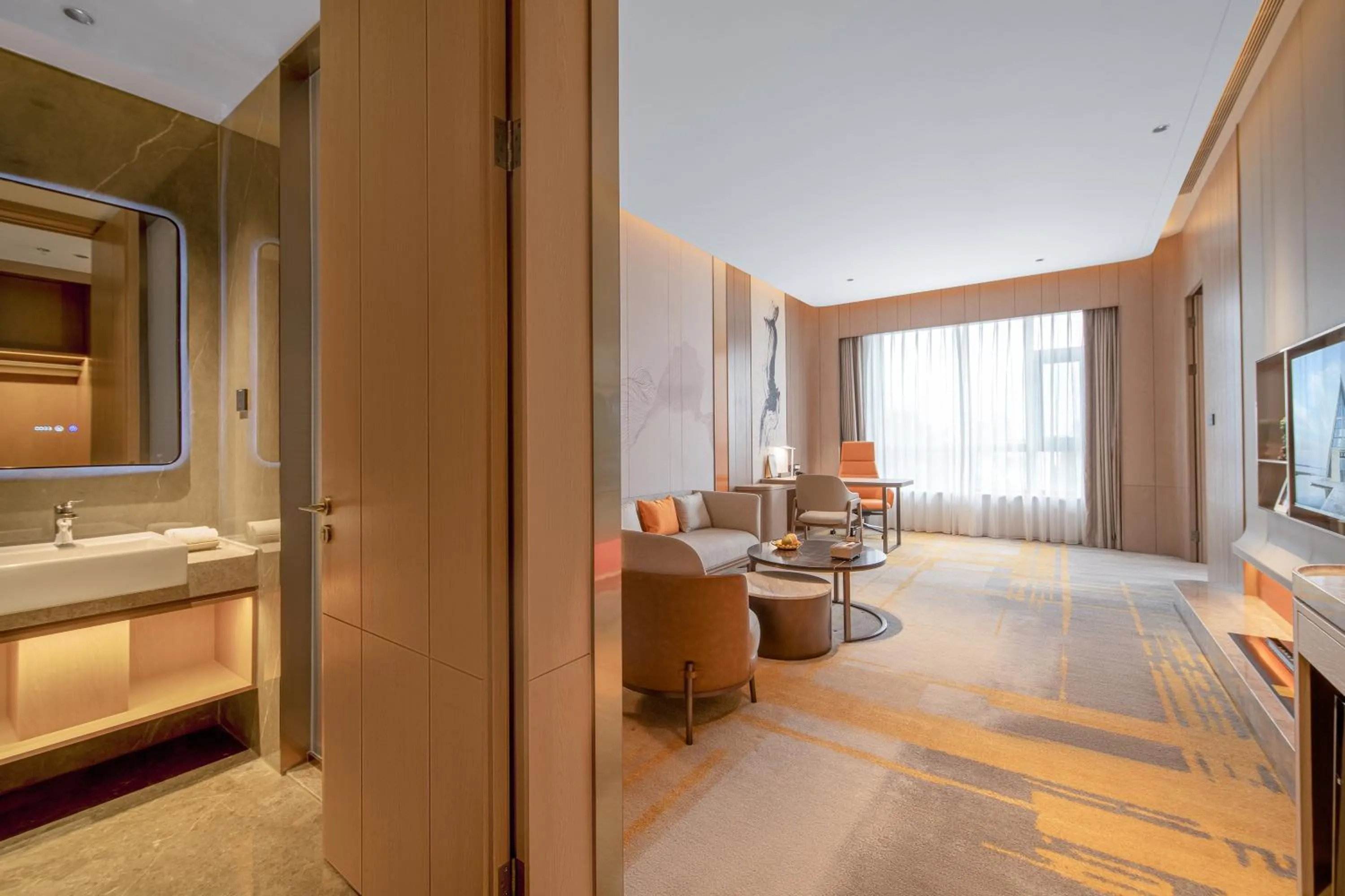 Photo of the whole room in Suzhou Tongli Lake View Hotel