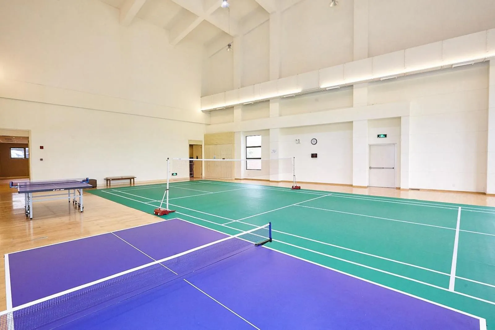 Table tennis in Suzhou Tongli Lake View Hotel