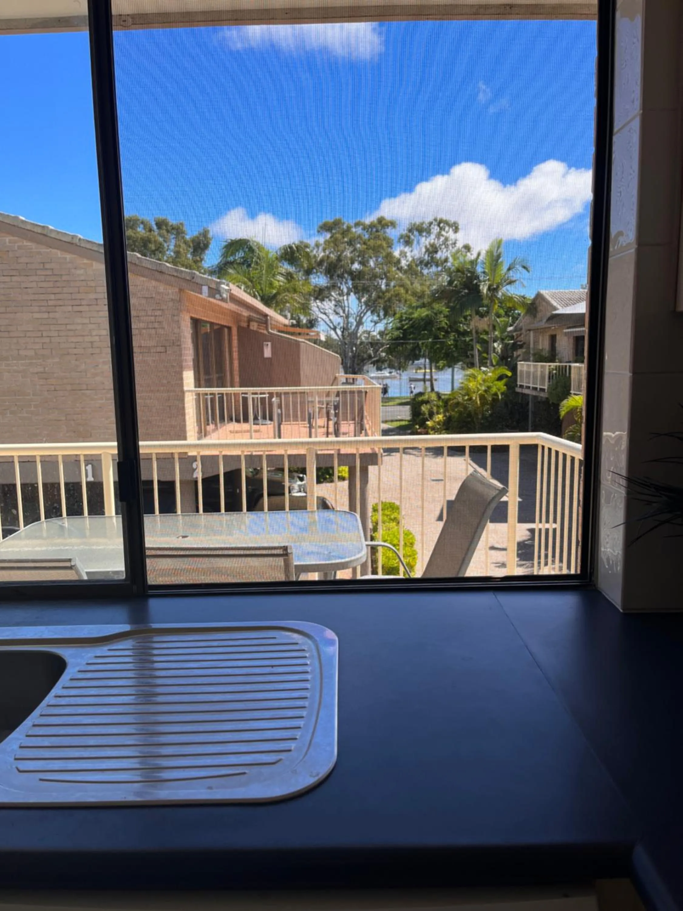 Balcony/Terrace in Noosa Village River Resort