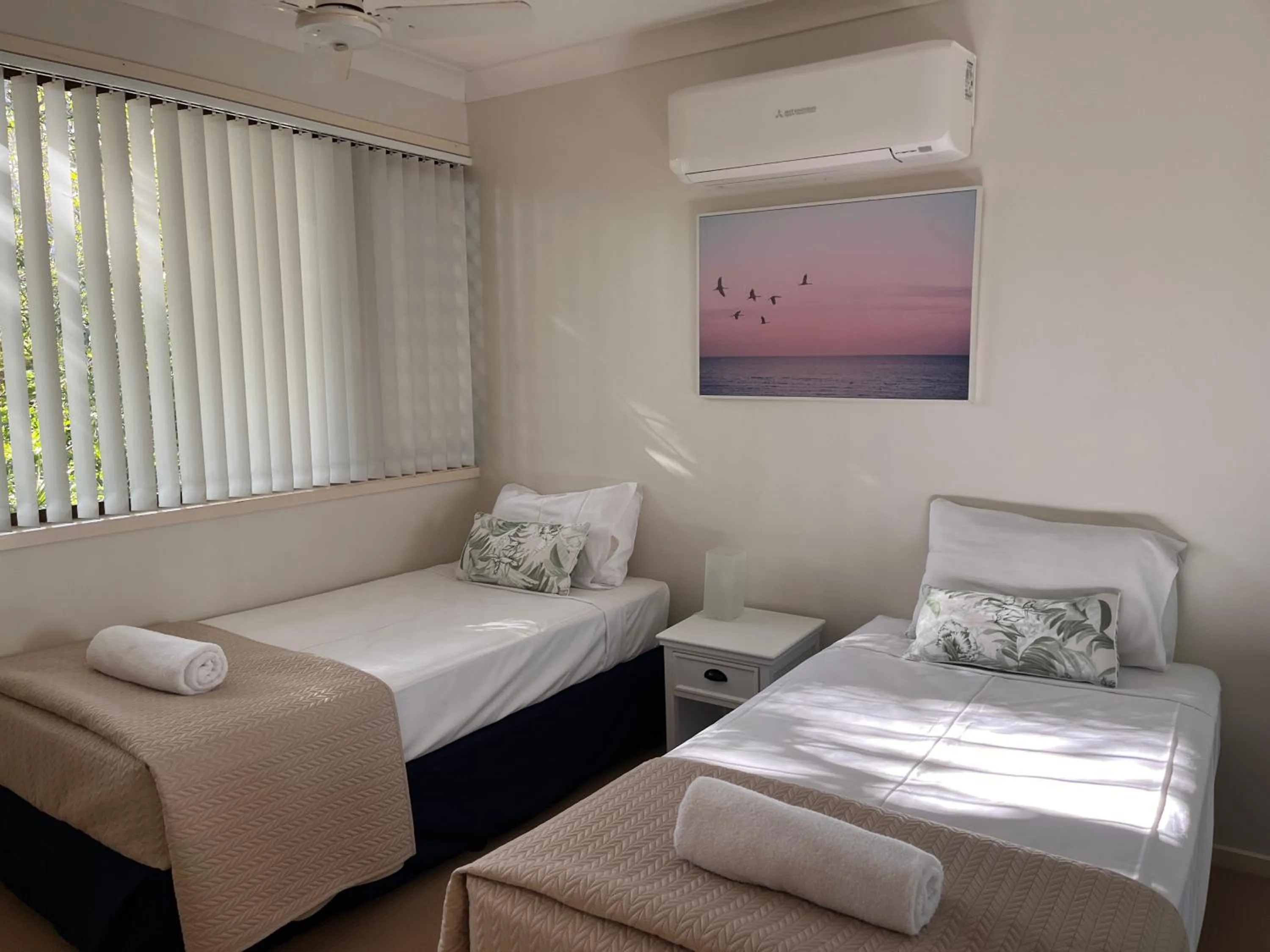 Bed in Noosa Village River Resort