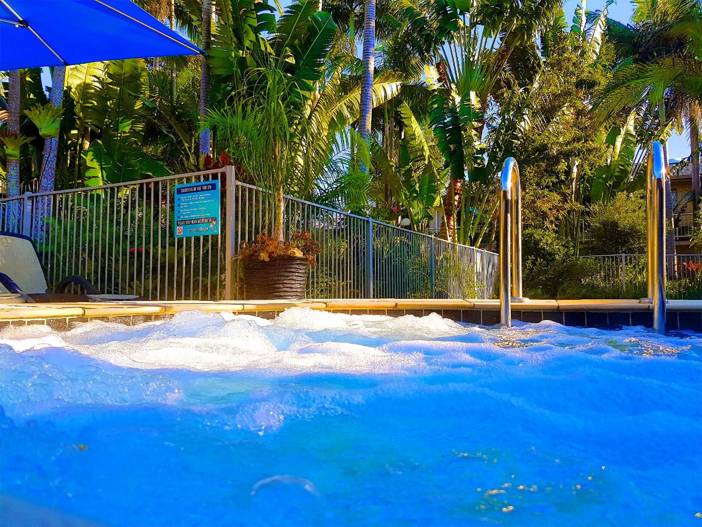 Hot Tub in Noosa Village River Resort