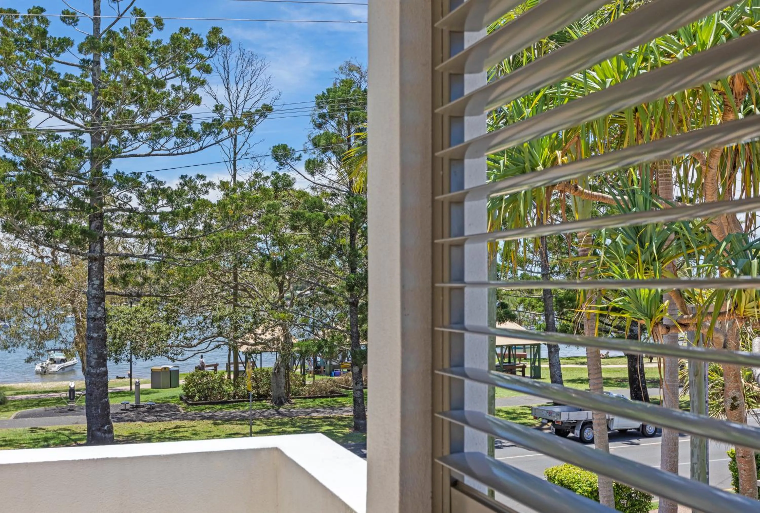 Balcony/Terrace in Noosa Village River Resort