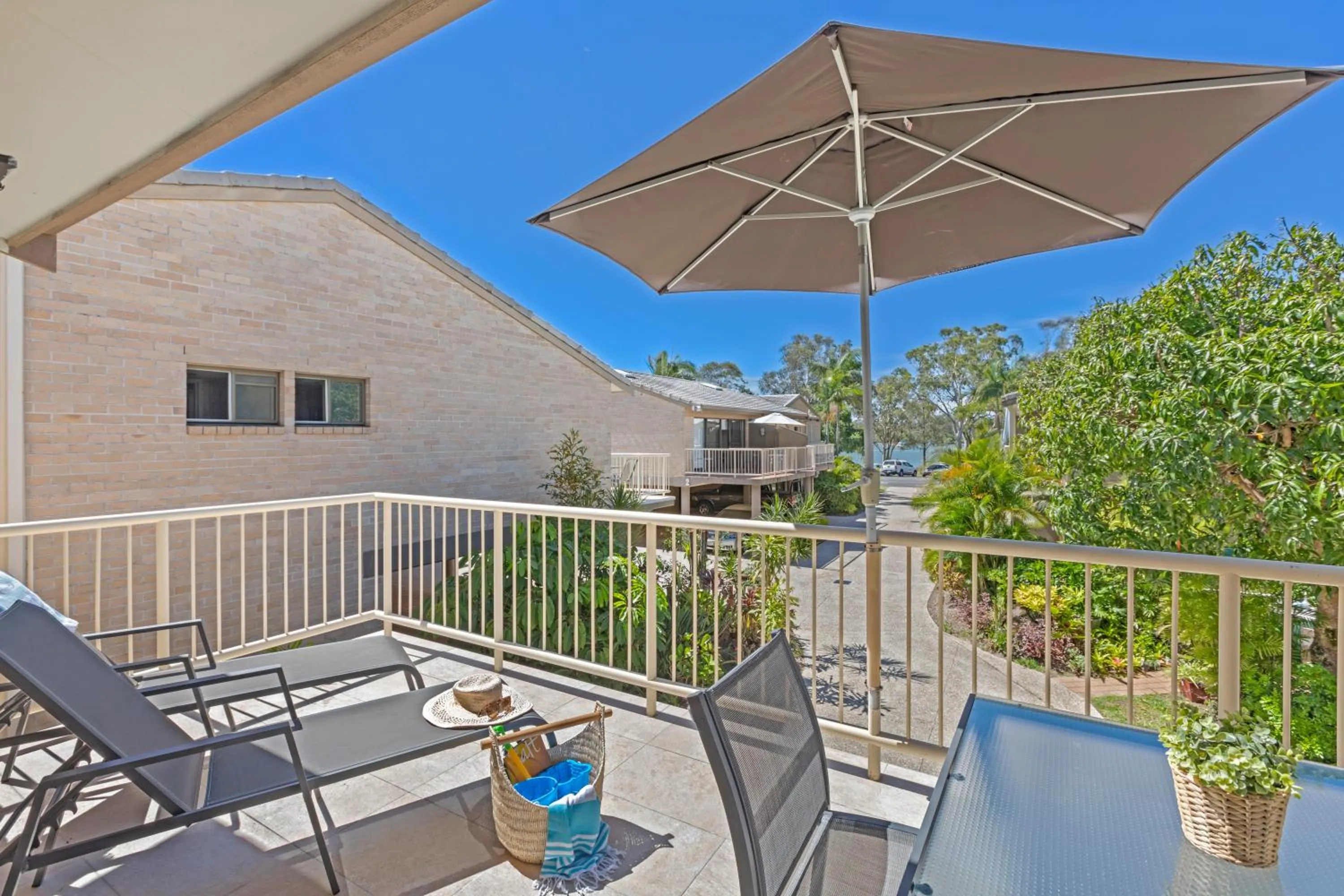 Balcony/Terrace in Noosa Village River Resort
