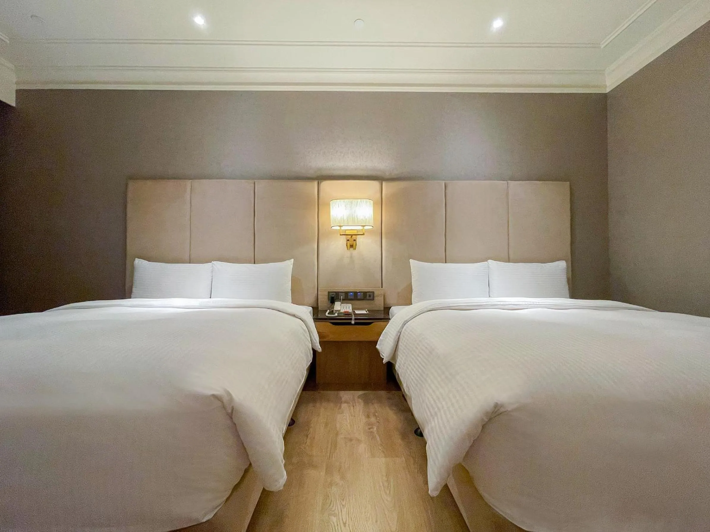 Bed in CHECK inn Select Tainan Yongkang