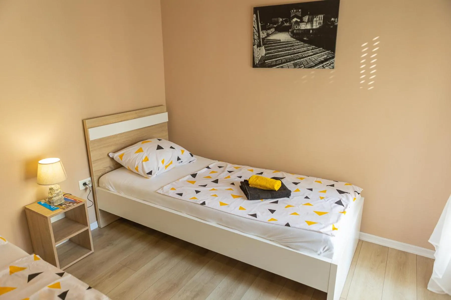 Bed in Kaldrma Guesthouse