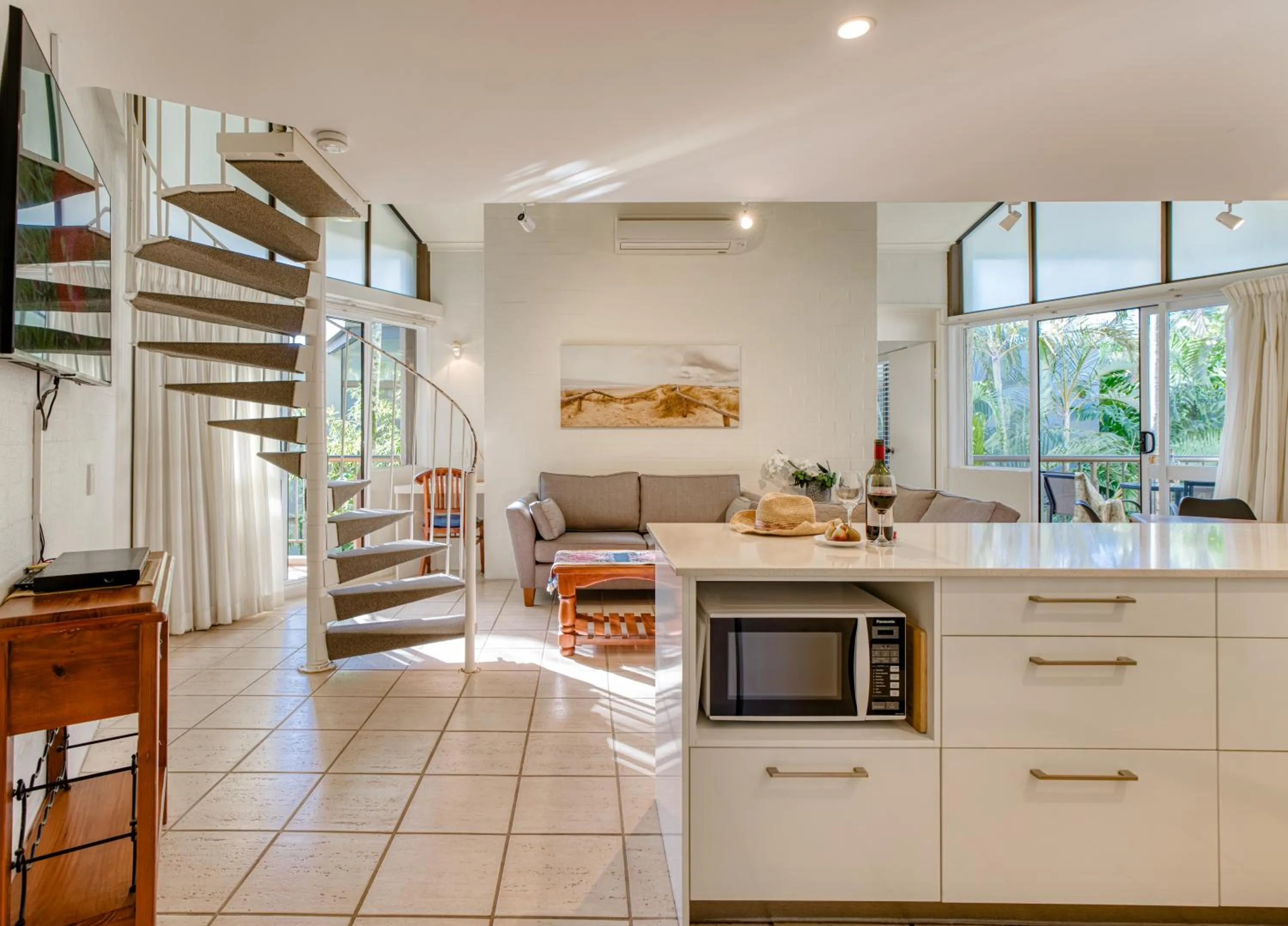Kitchen or kitchenette in Ocean Breeze Resort