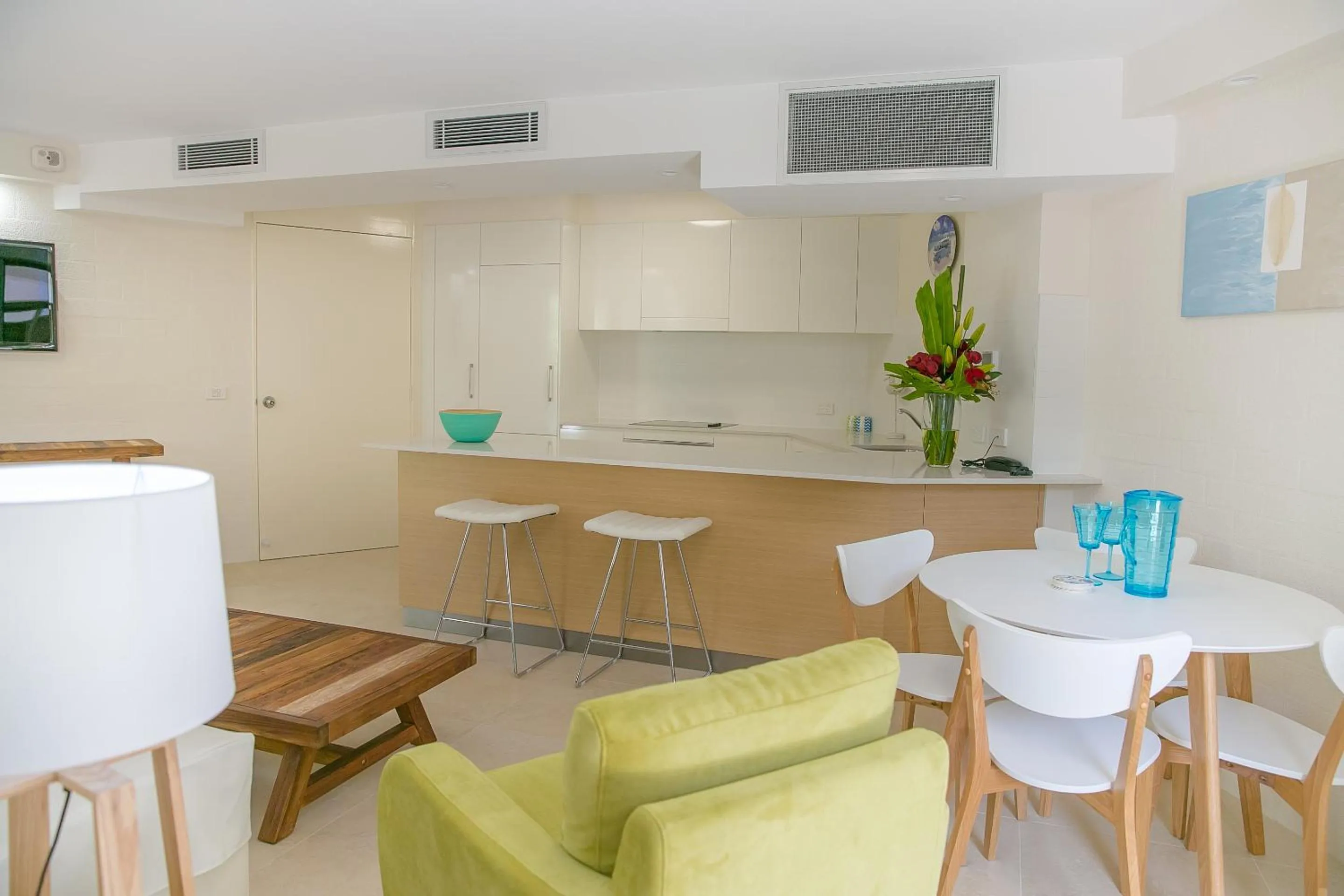 Kitchen or kitchenette in Ocean Breeze Resort