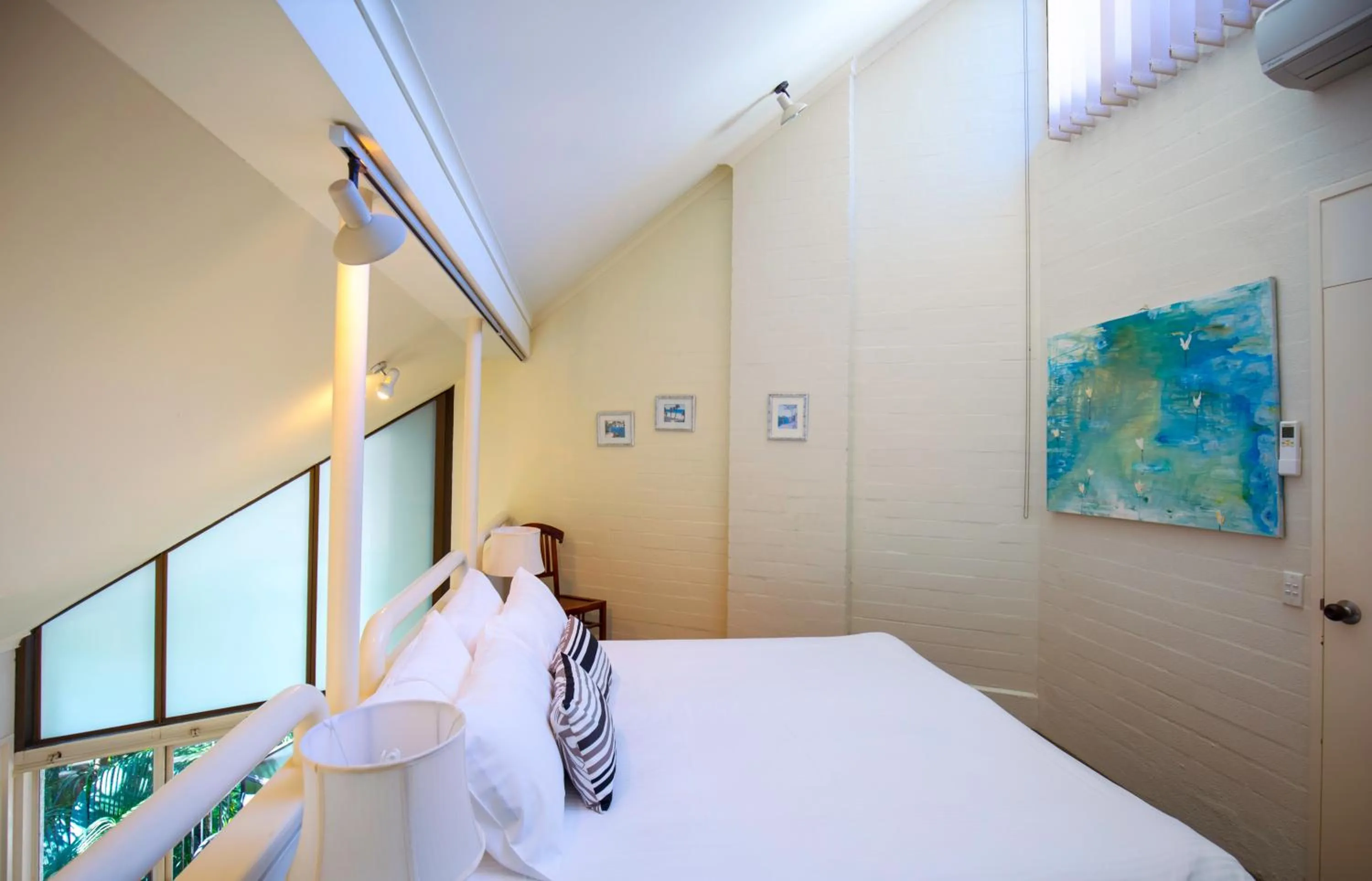 Bed in Ocean Breeze Resort