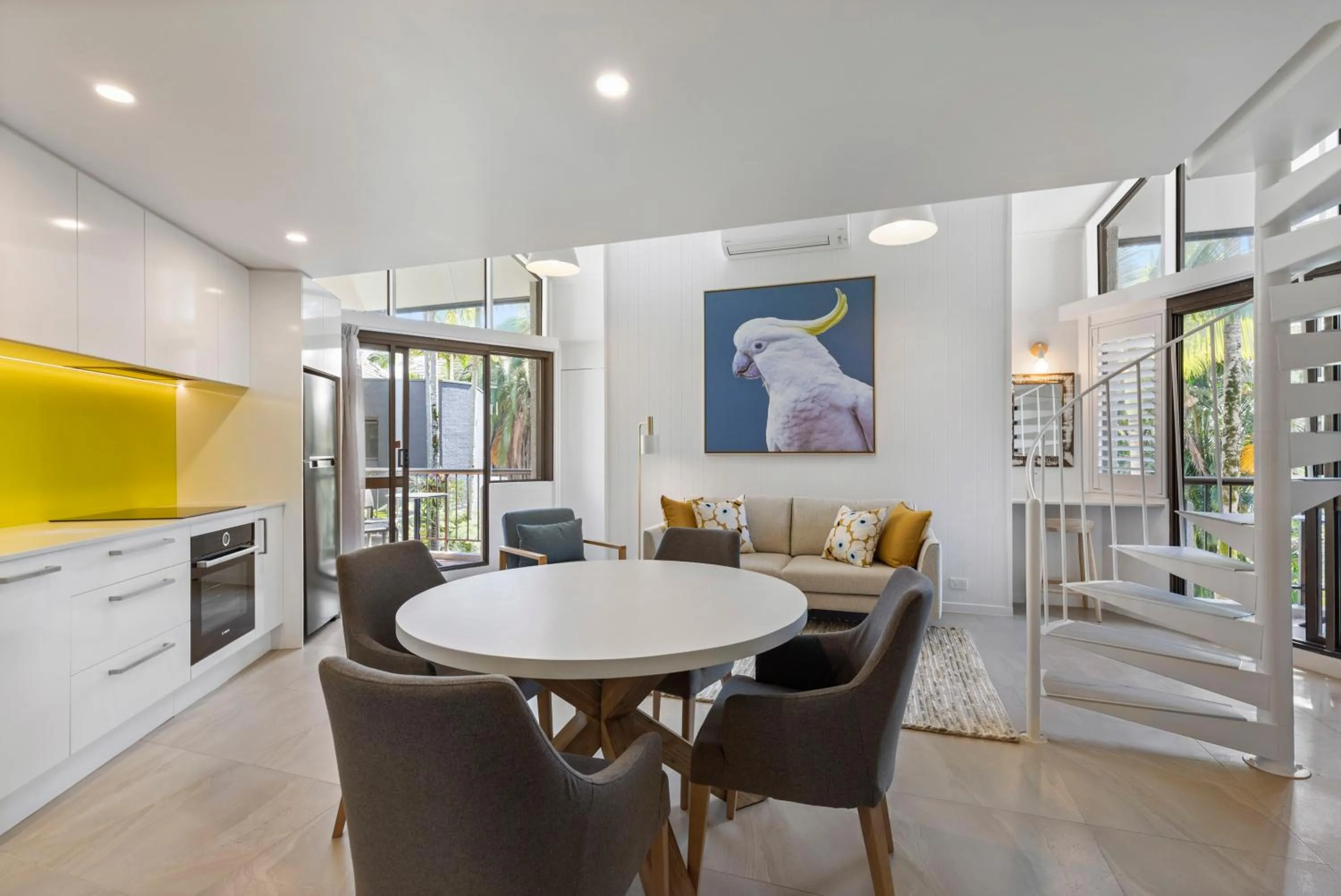 Dining area in Ocean Breeze Resort