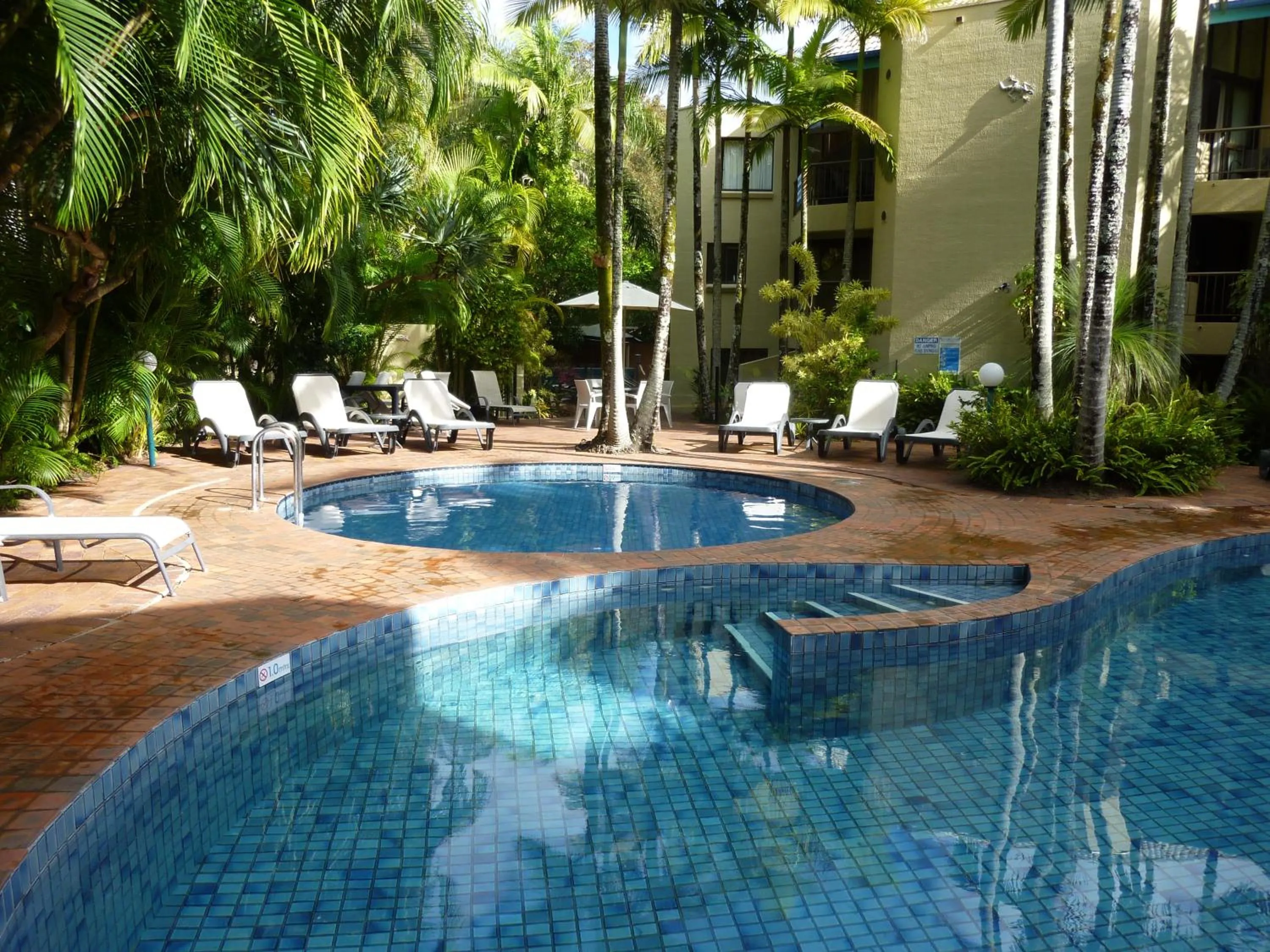 Swimming pool in Ocean Breeze Resort
