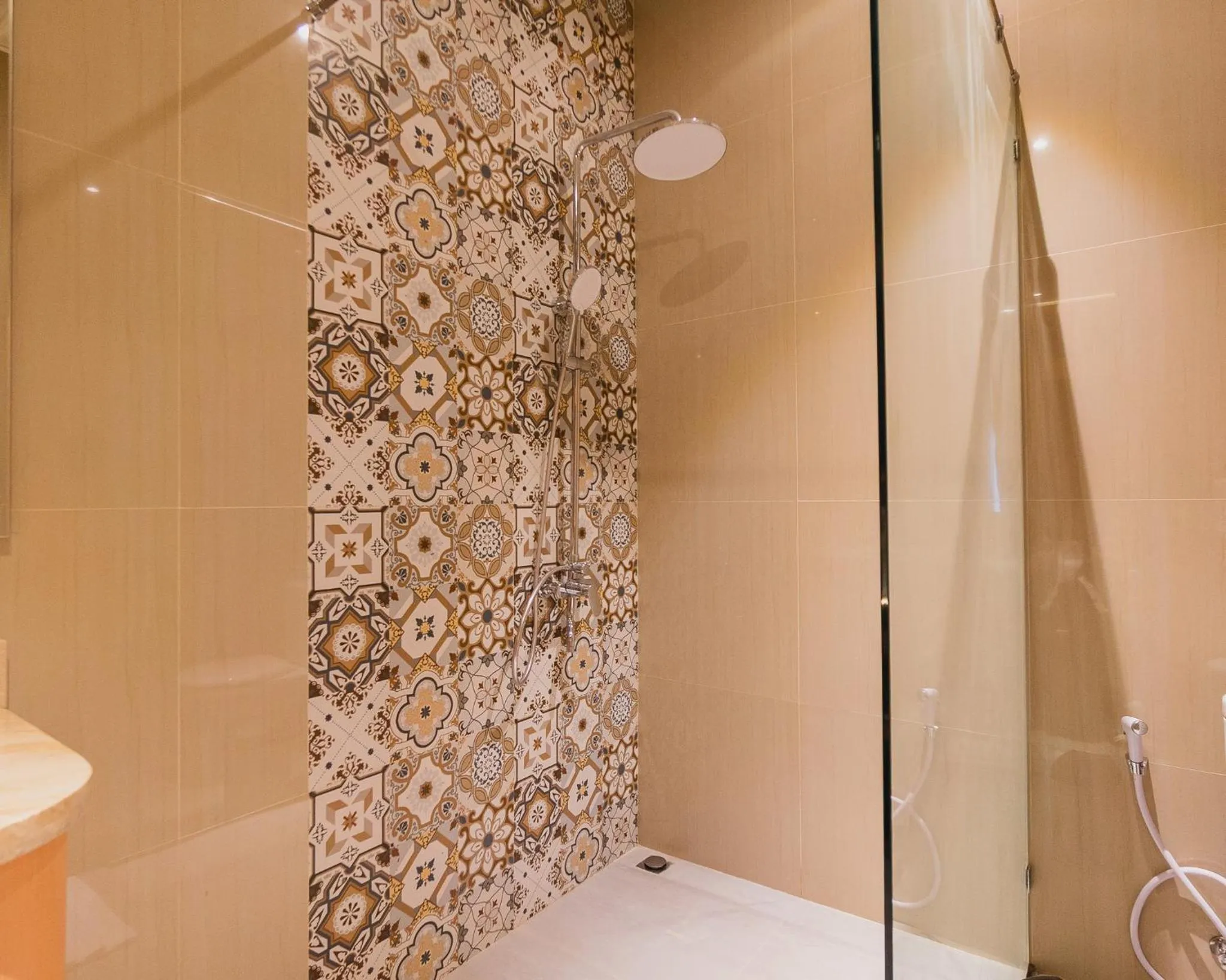 Shower in The Angkal Resort