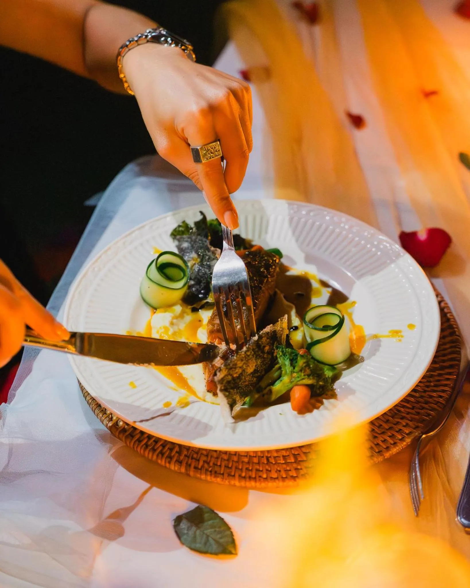 Food in The Angkal Resort