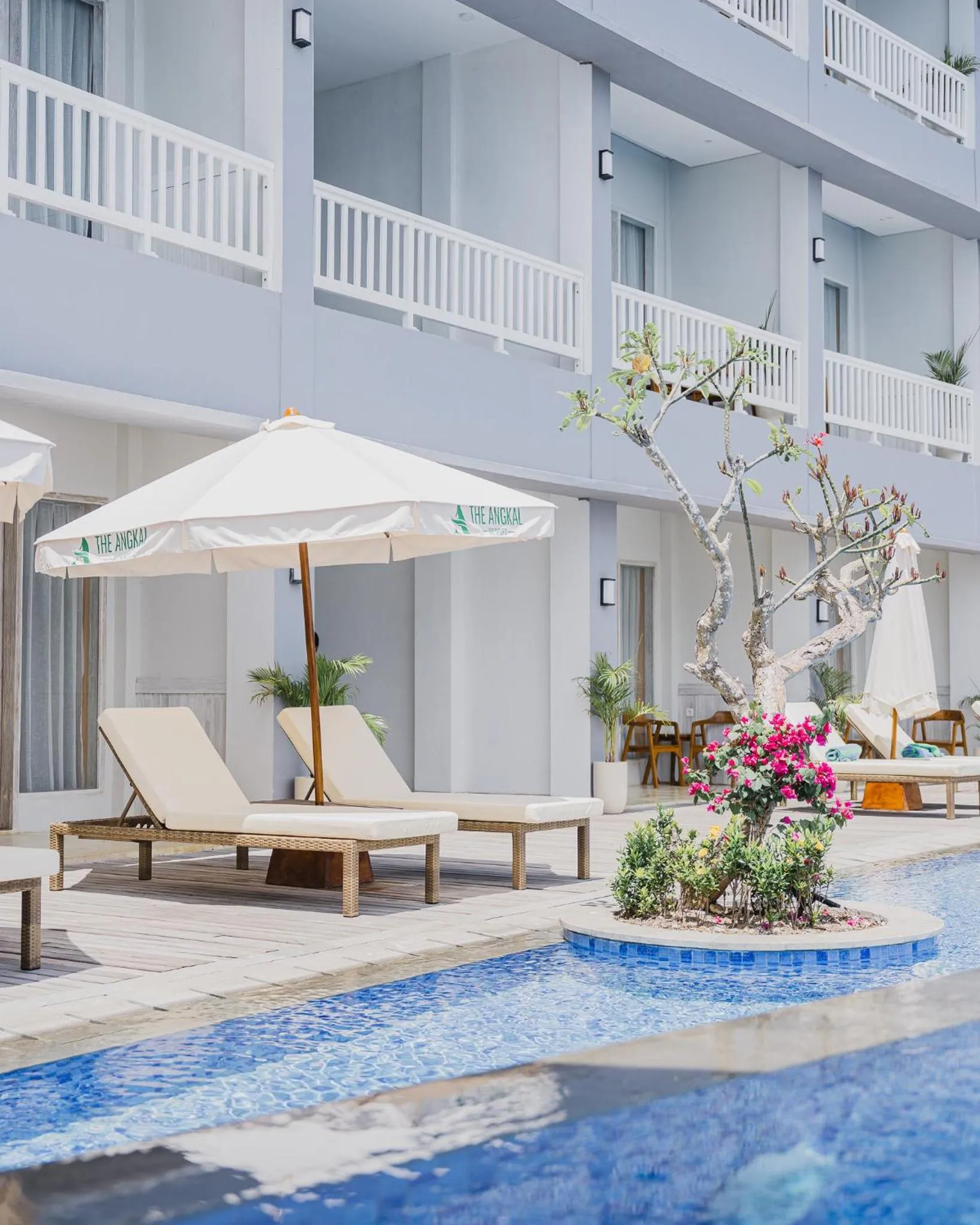 Swimming pool in The Angkal Resort