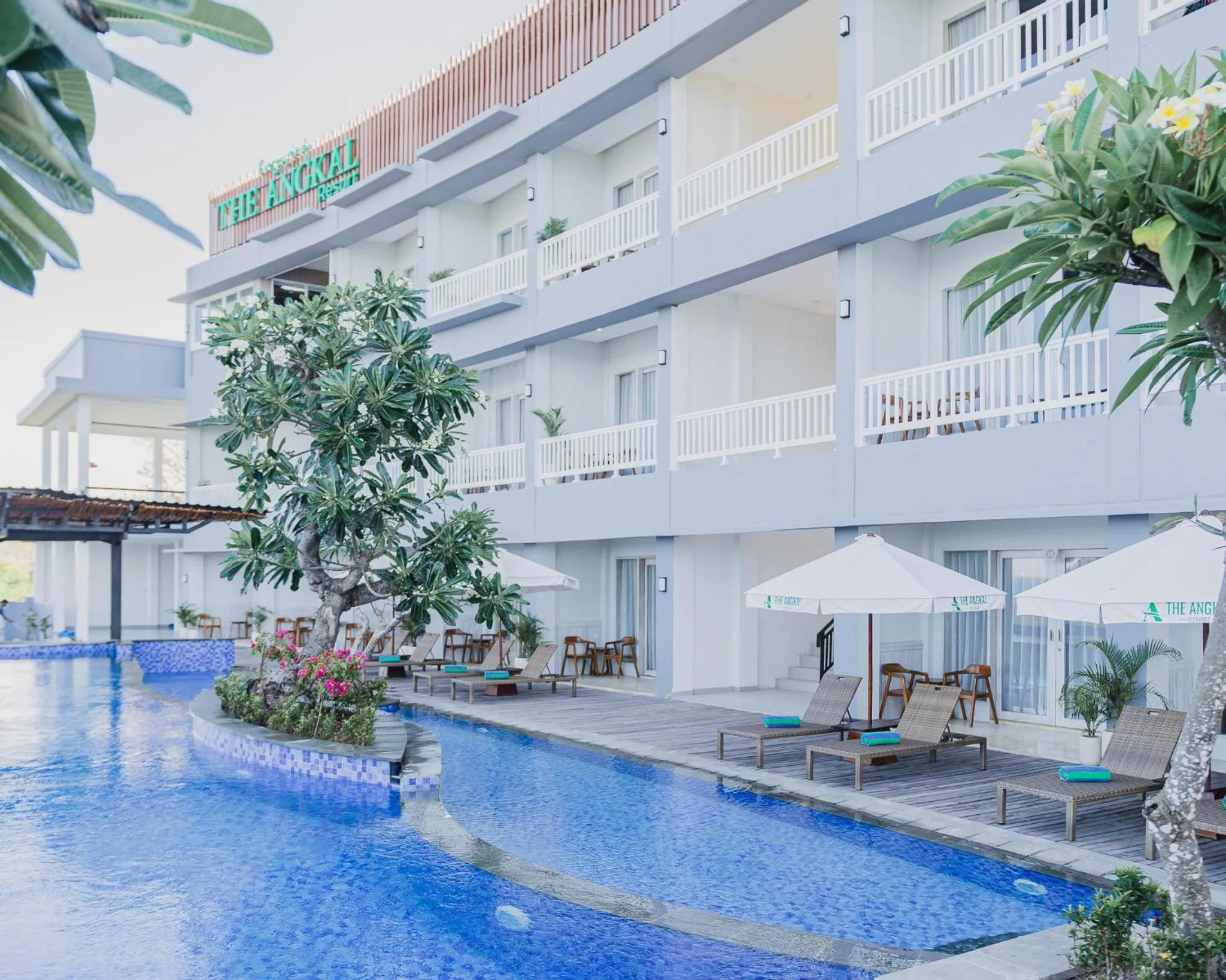 Swimming pool in The Angkal Resort