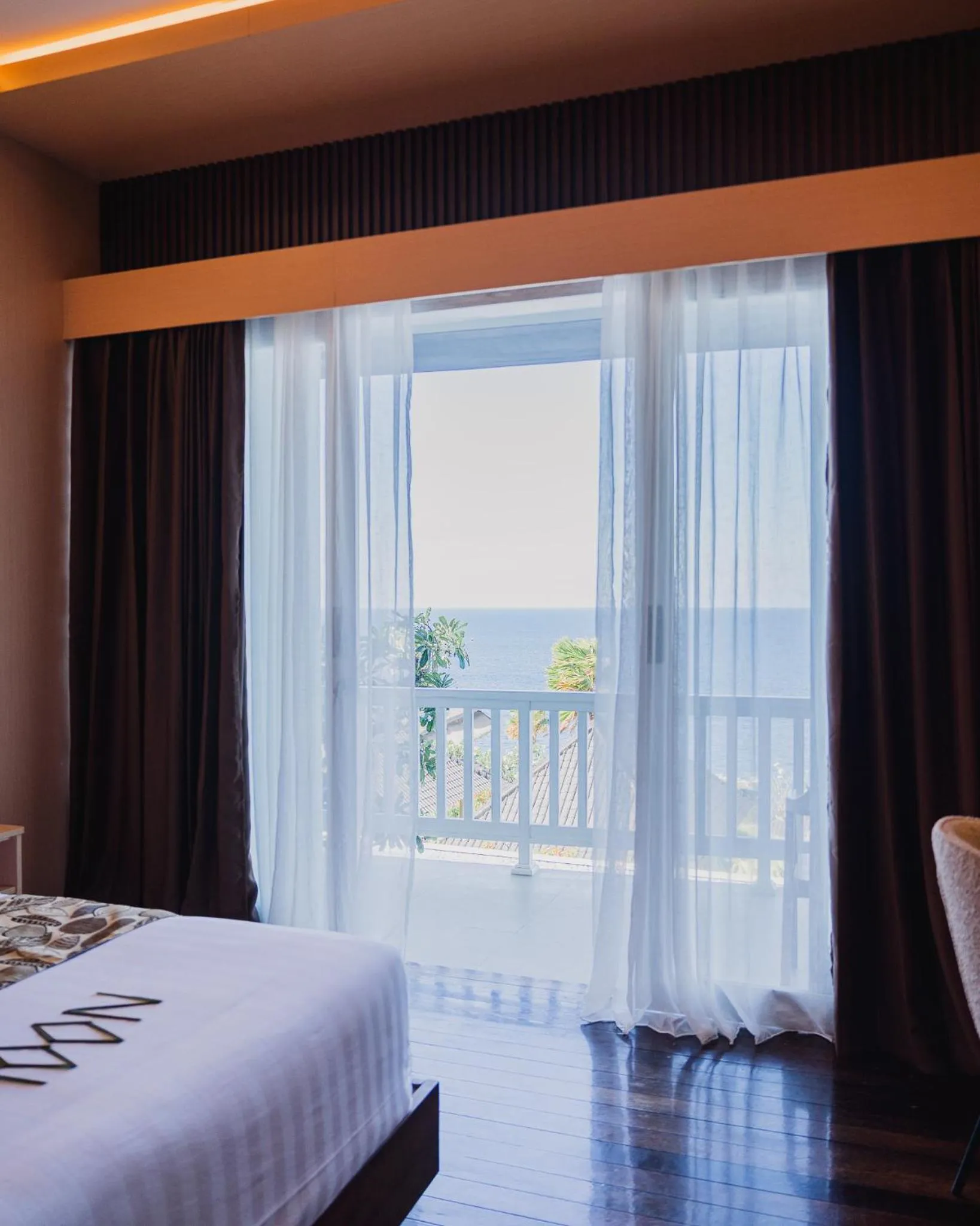 Balcony/Terrace, Bed in The Angkal Resort