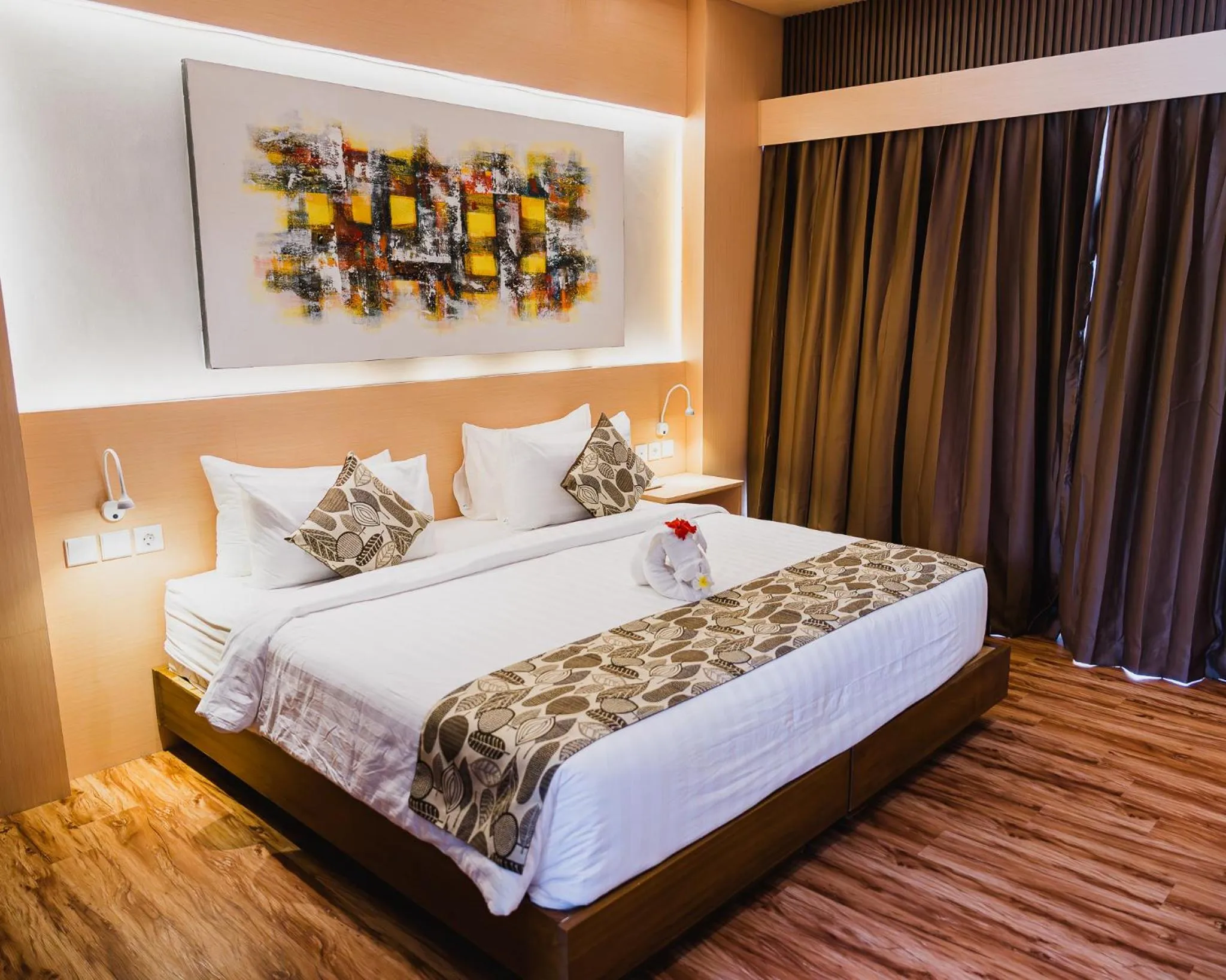 Bedroom, Bed in The Angkal Resort