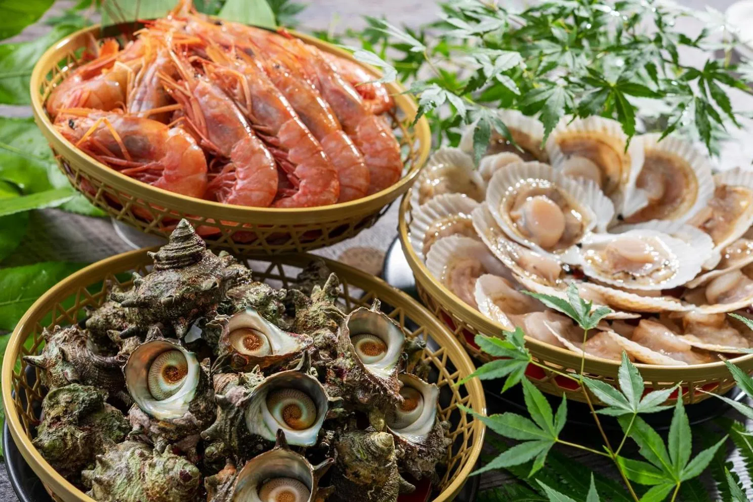 Buffet breakfast in Shirahama Ocean Resort