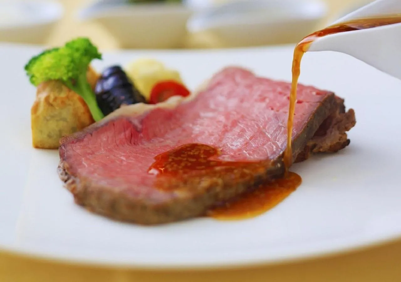 Food close-up in Minakami Kogen Hotel 200