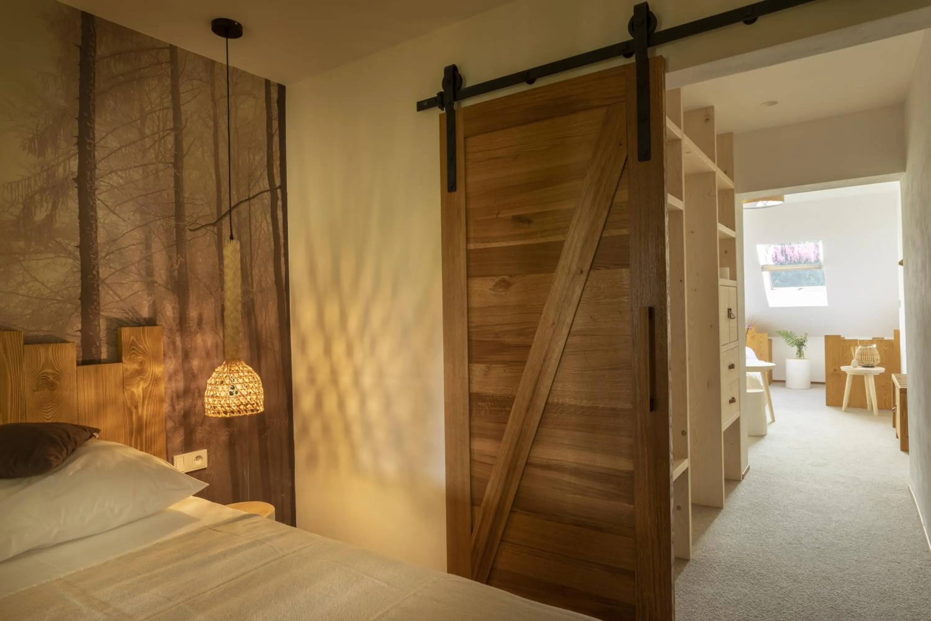 Bed in Penzion Skaličí