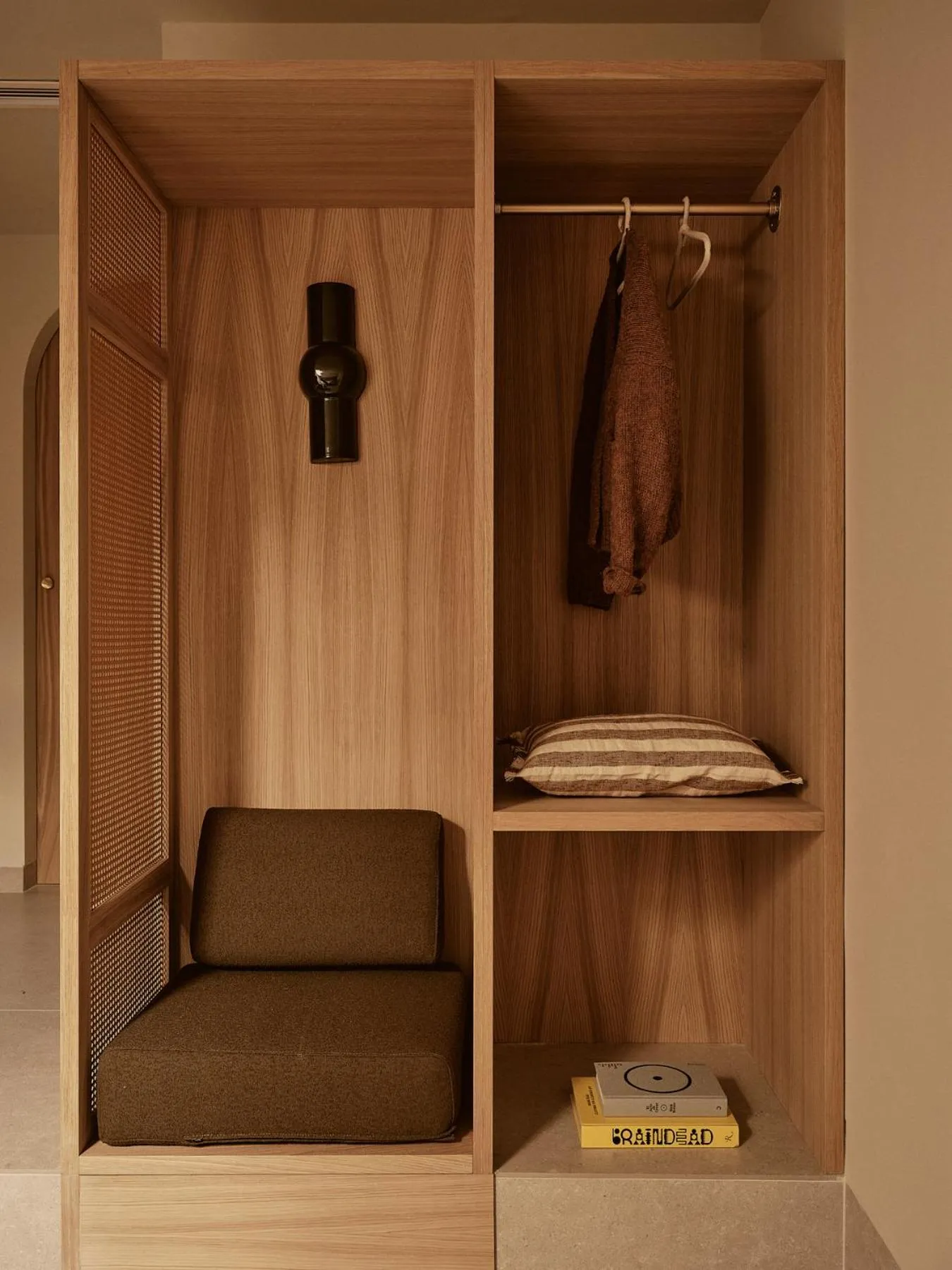 Decorative detail in Cosy Rooms Tapinería