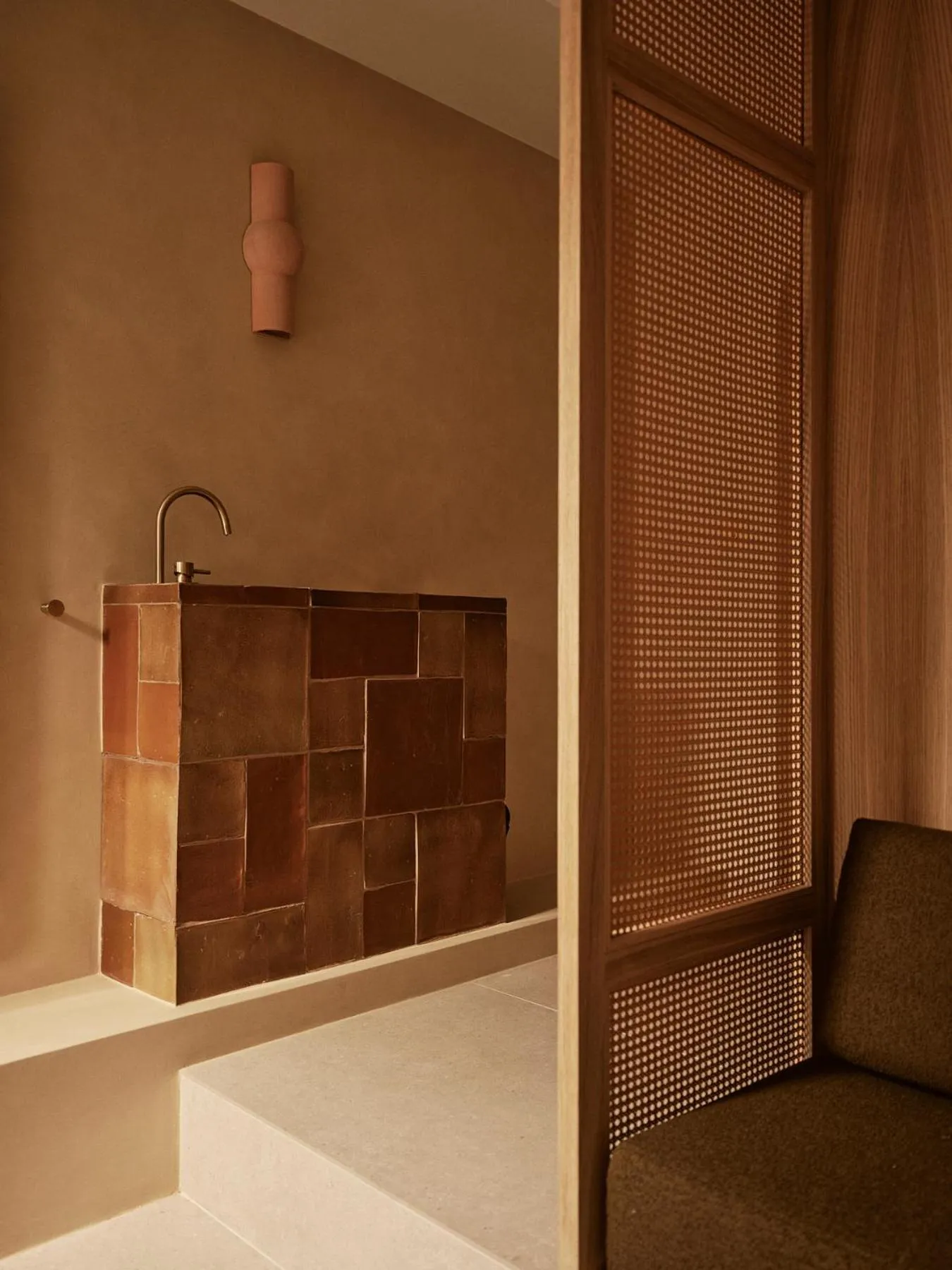 Decorative detail in Cosy Rooms Tapinería