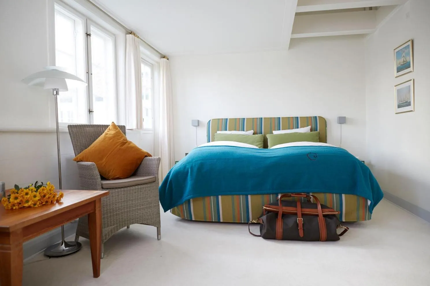 Bedroom, Bed in Molskroen