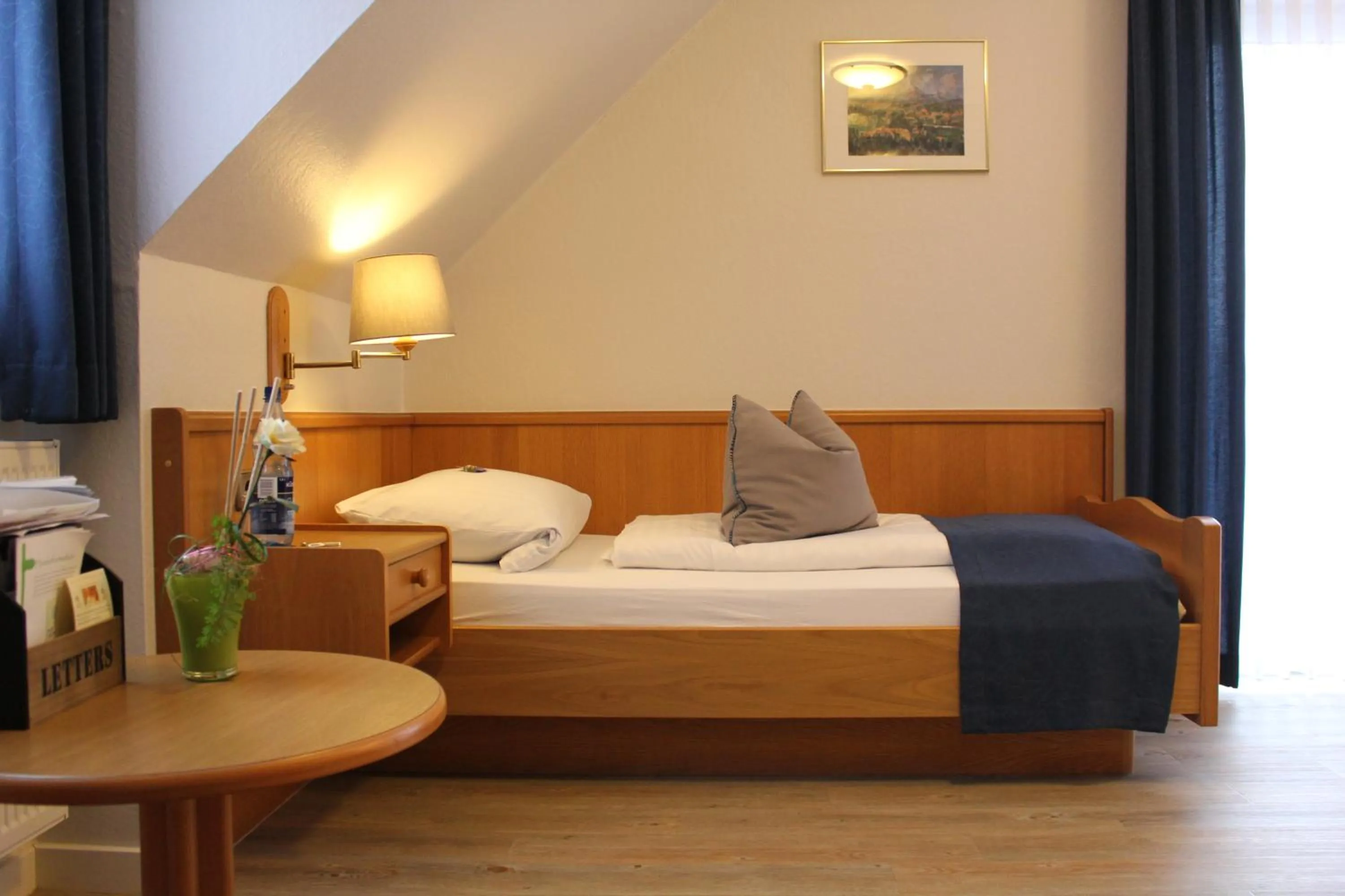 Bed in Hotel Zum Märchenwald