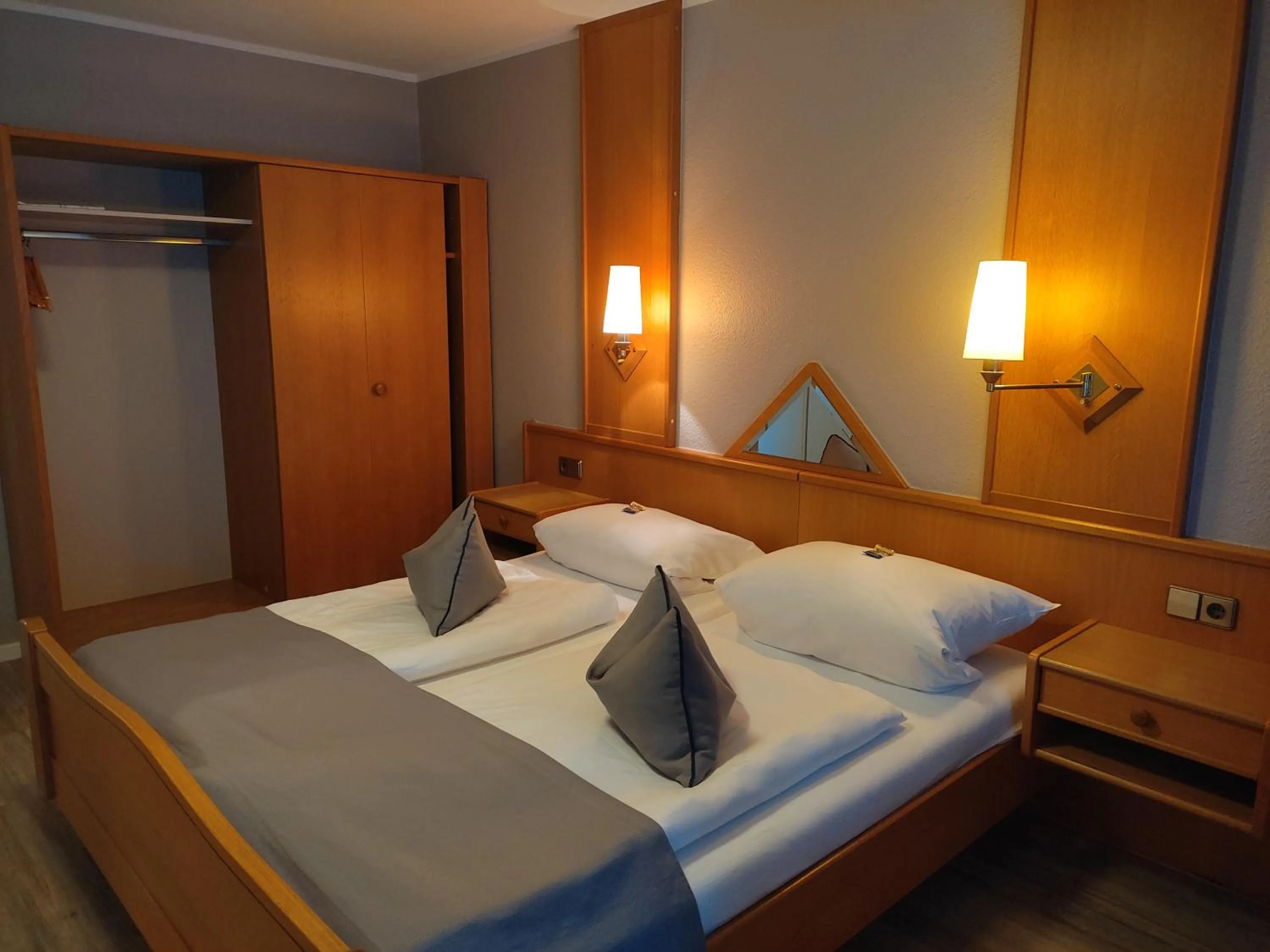 Bed in Hotel Zum Märchenwald