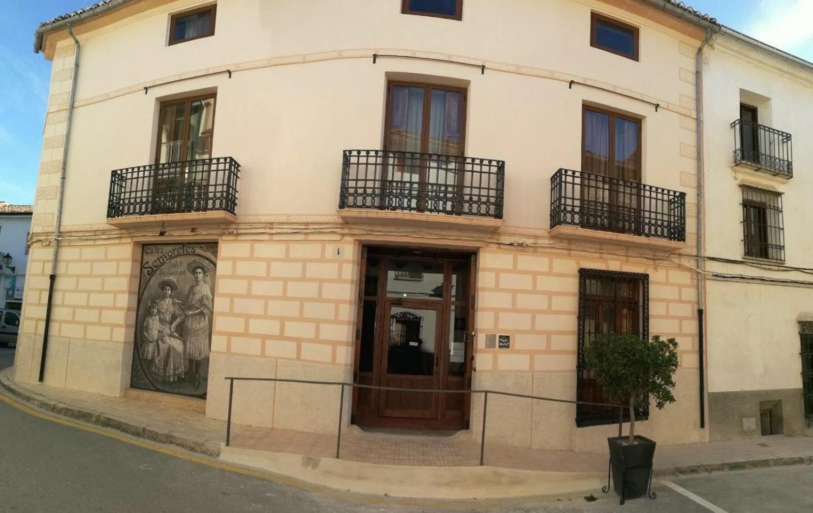 Quiet street view in Ca Les Senyoretes