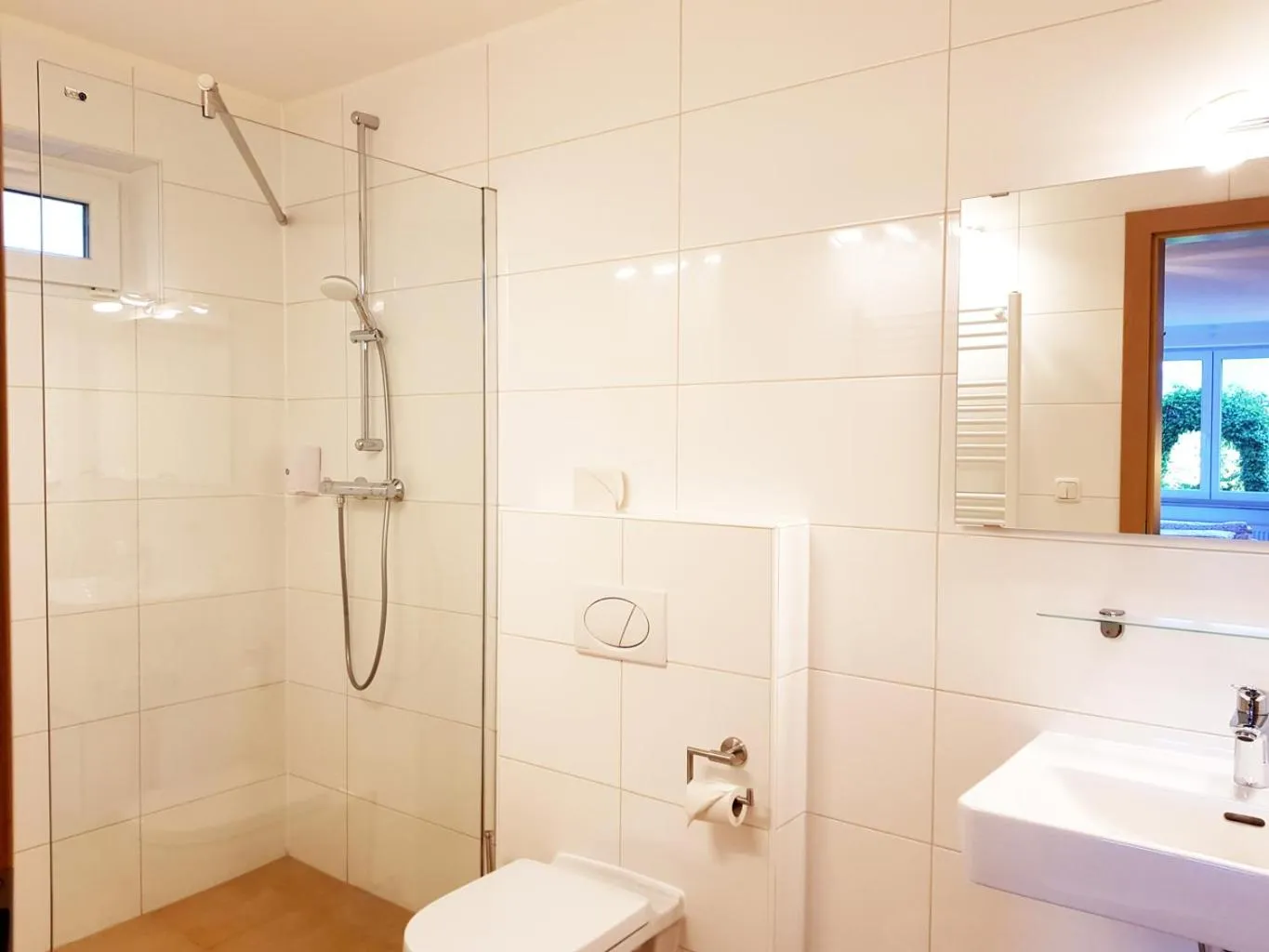 Shower in Aparthotel Pan Haus