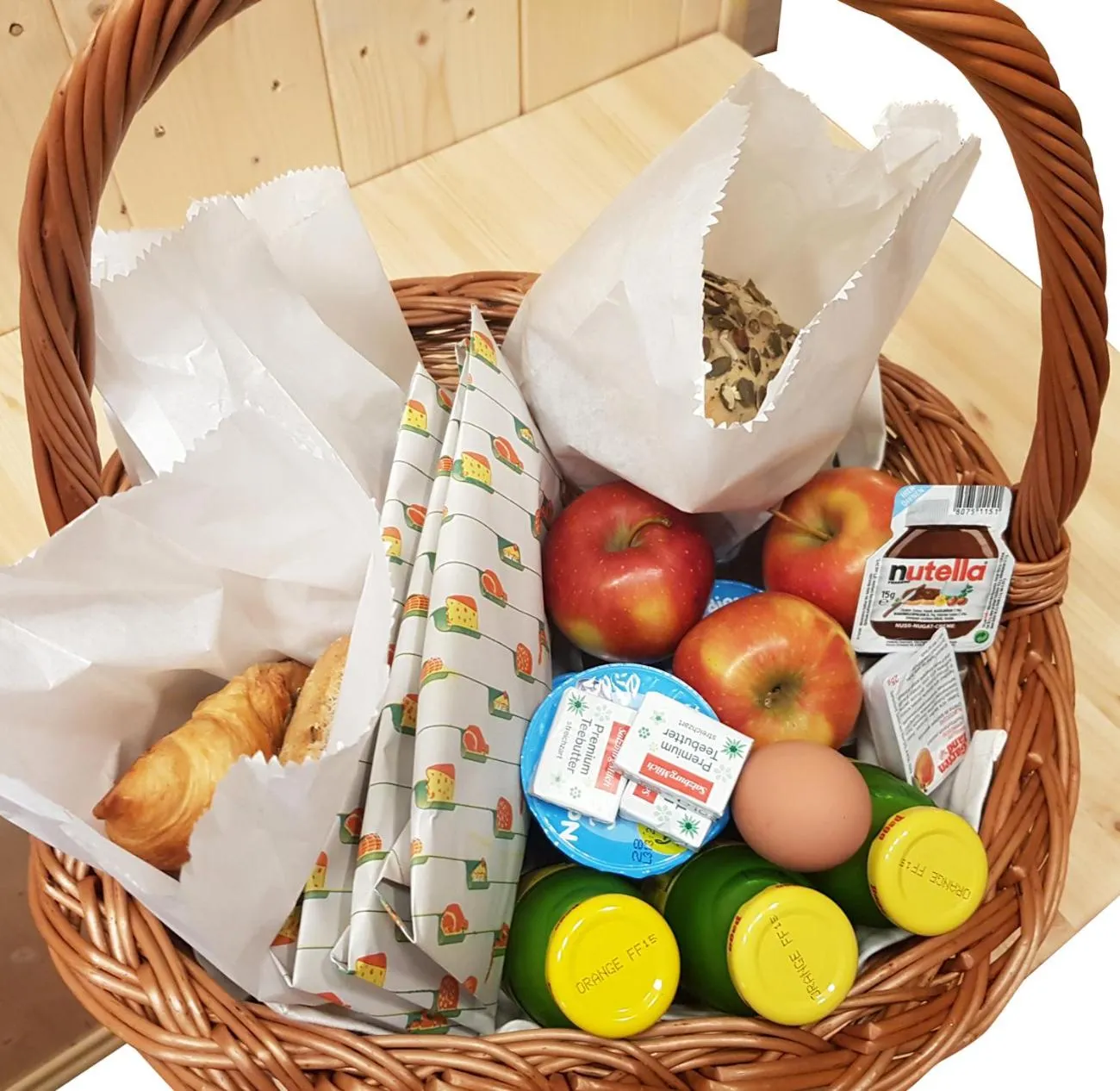 Breakfast in Aparthotel Pan Haus