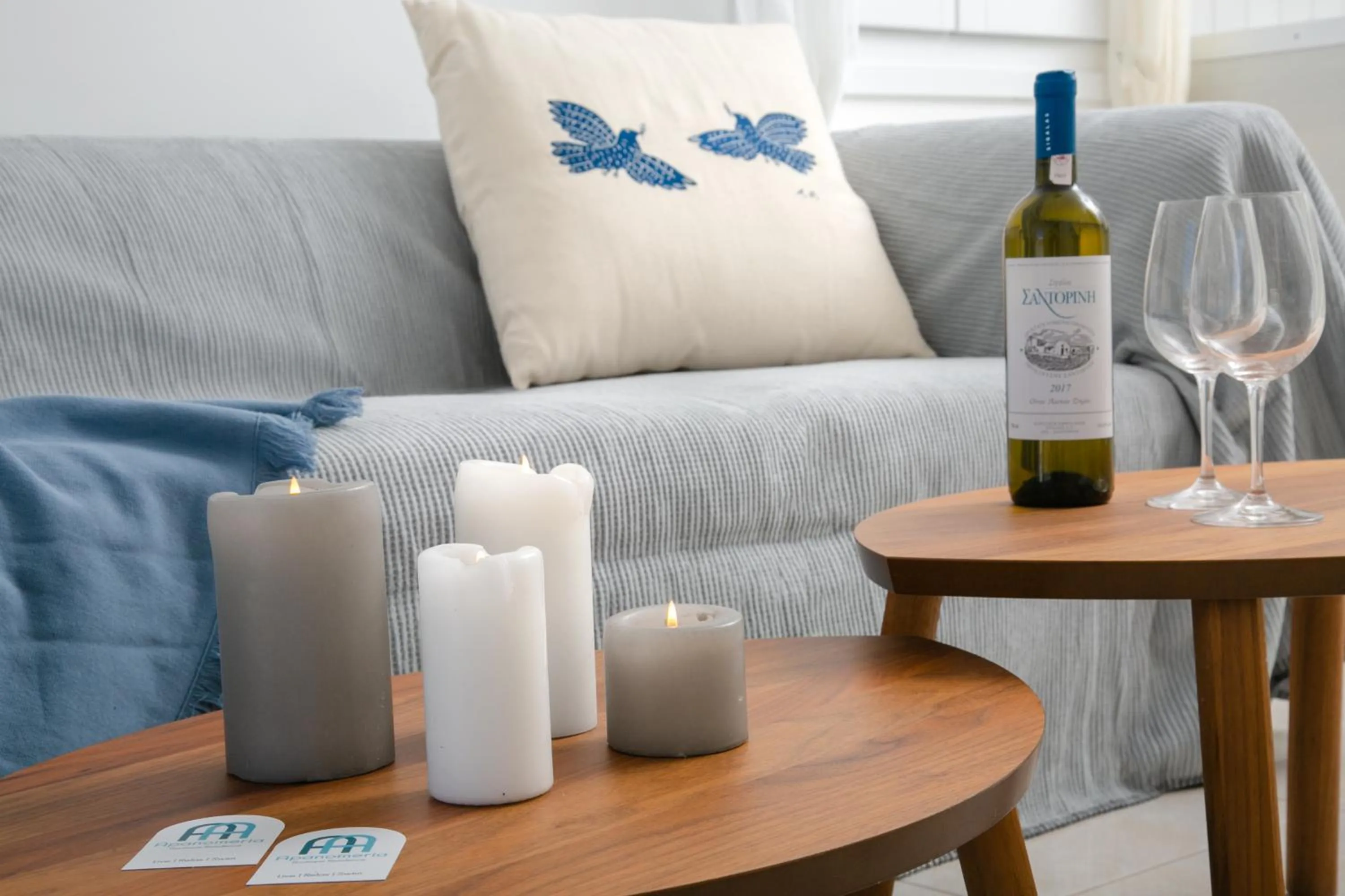 Living room in Apanomeria Boutique Residence