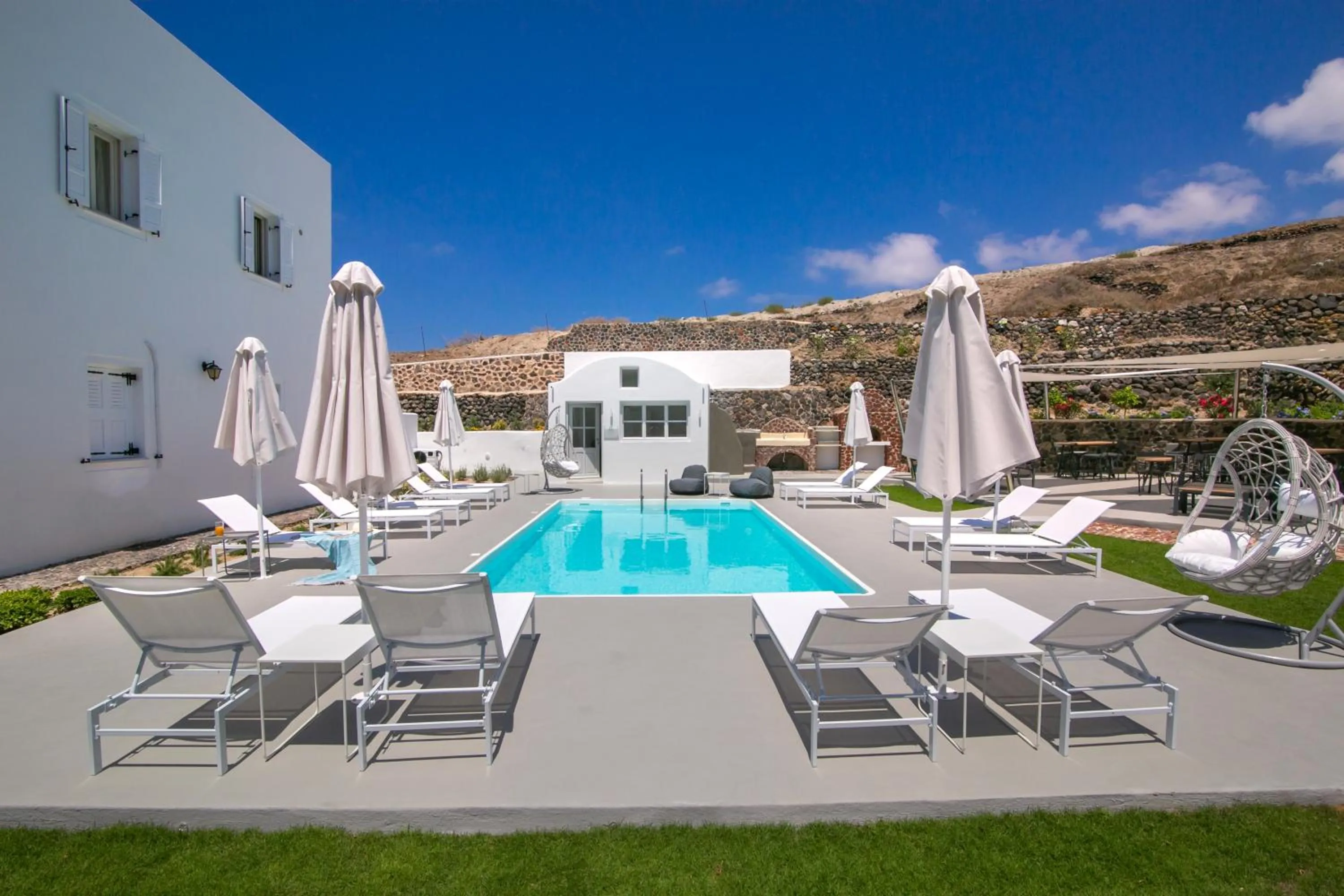 Swimming pool in Apanomeria Boutique Residence