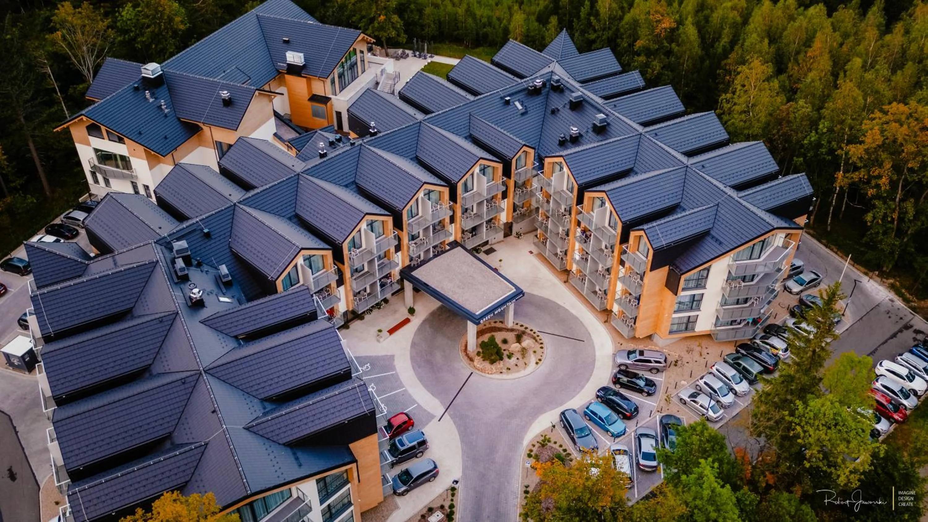 Bird's eye view in Green Mountain 5* Hotel