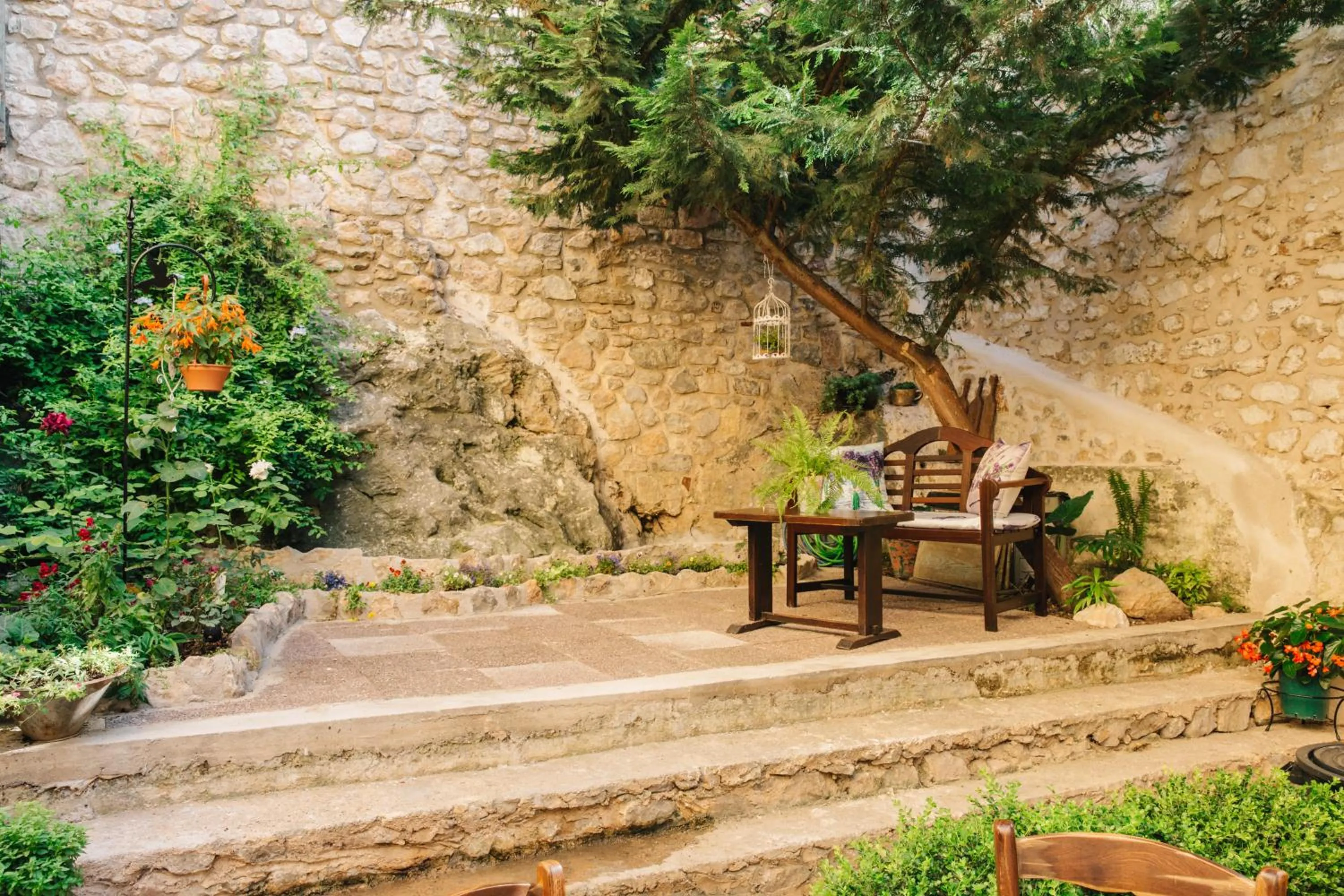 Garden in Rigas Pension Nafplio